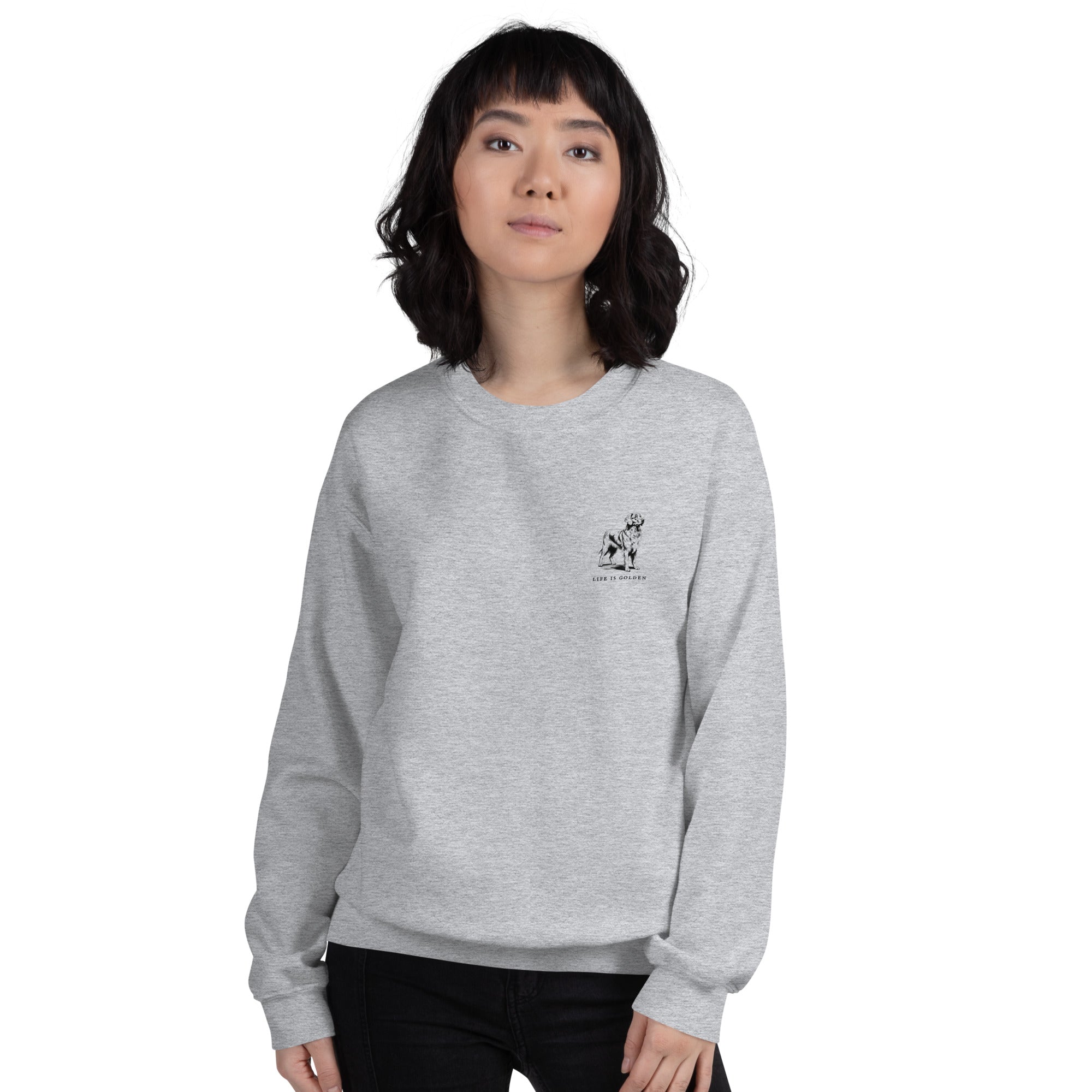 Life's Better With Goldens Crew Neck
