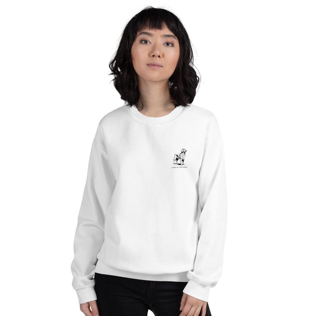 Life's Better With Goldens Crew Neck