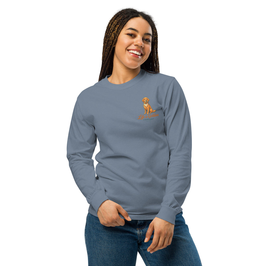 Barefoot &amp; Golden long-sleeve shirt Comfort Colors