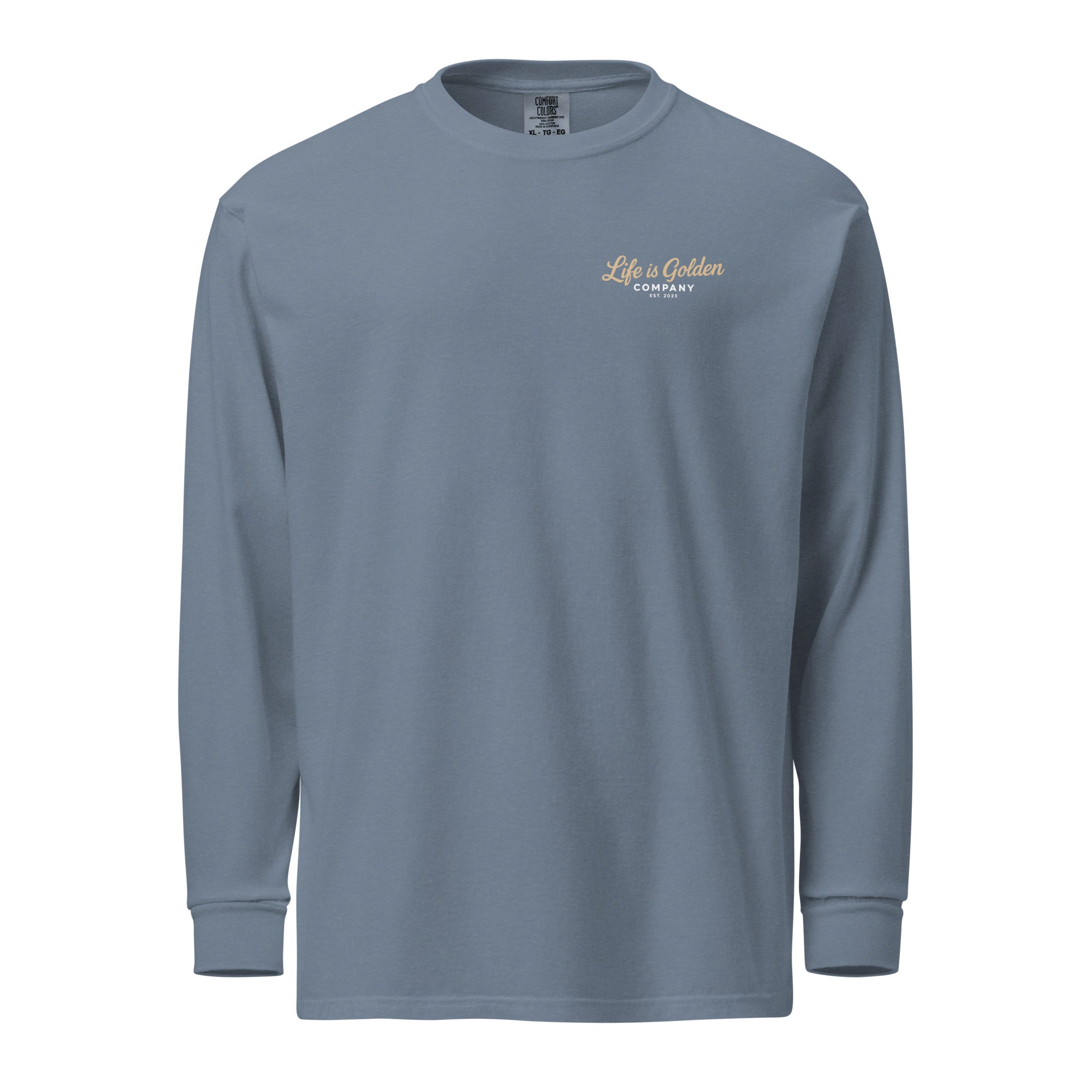 First Tracks - Golden Retriever Edition Garment-Dyed Heavyweight Long Sleeve