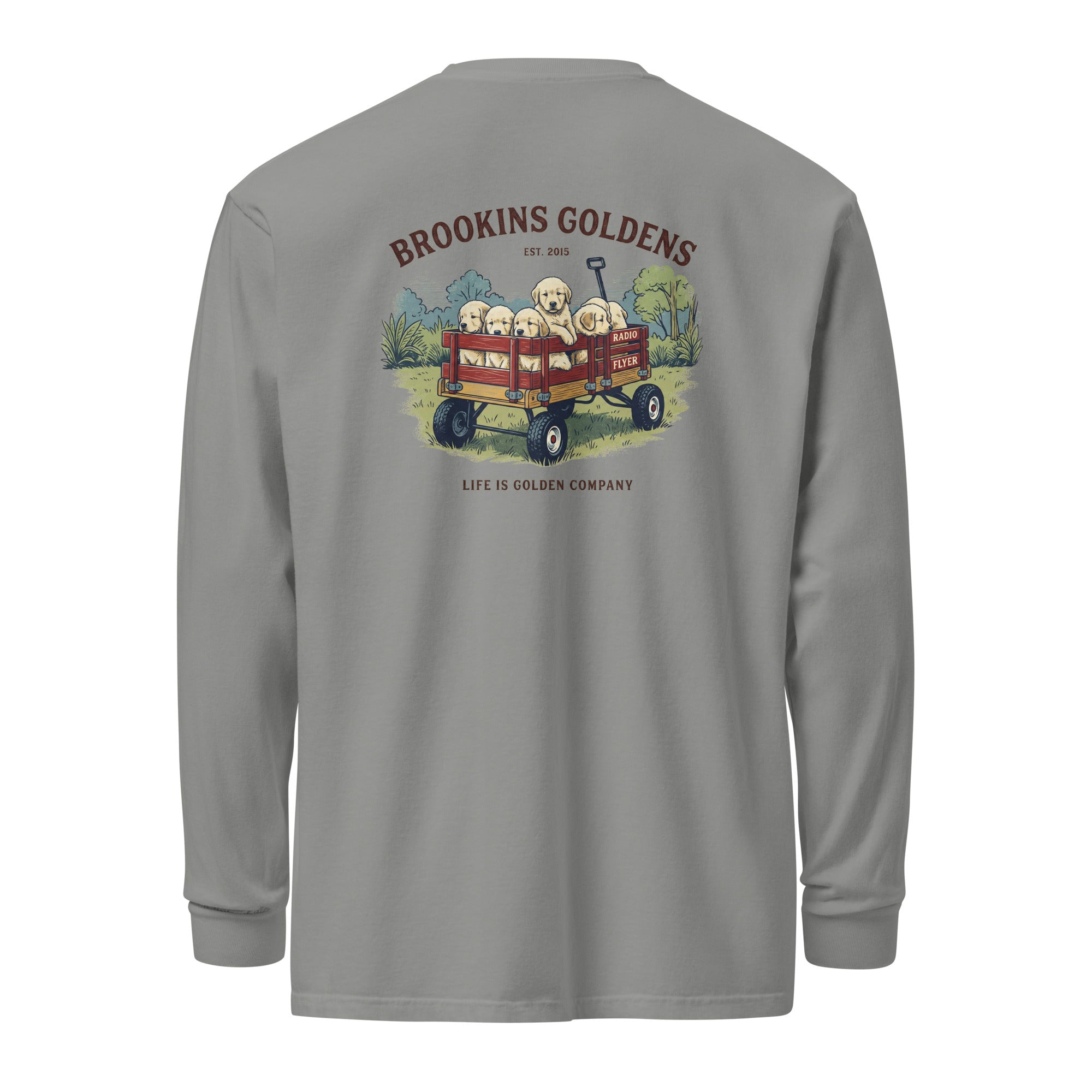 Brookins Wagon heavyweight long-sleeve shirt