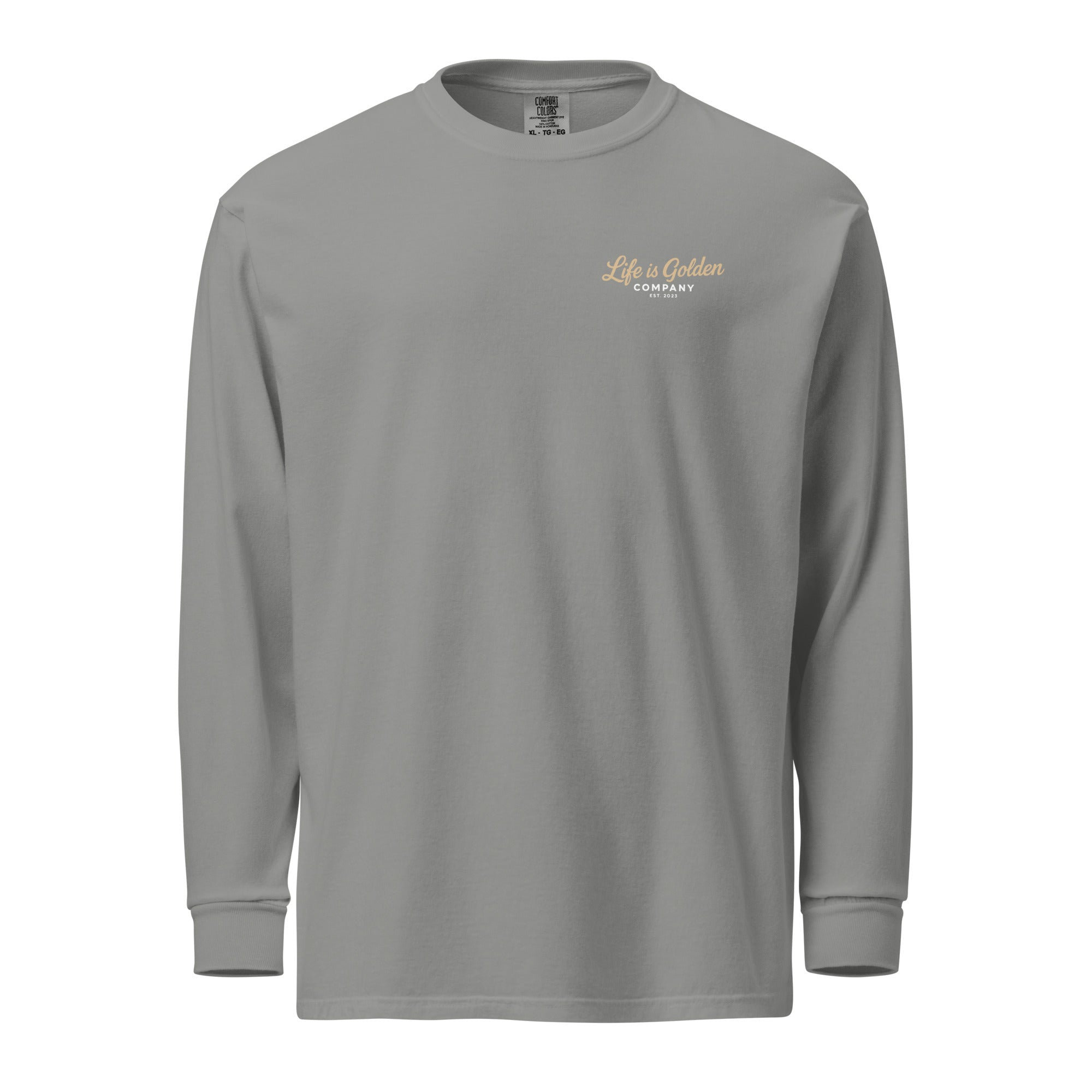 First Tracks - Golden Retriever Edition Garment-Dyed Heavyweight Long Sleeve