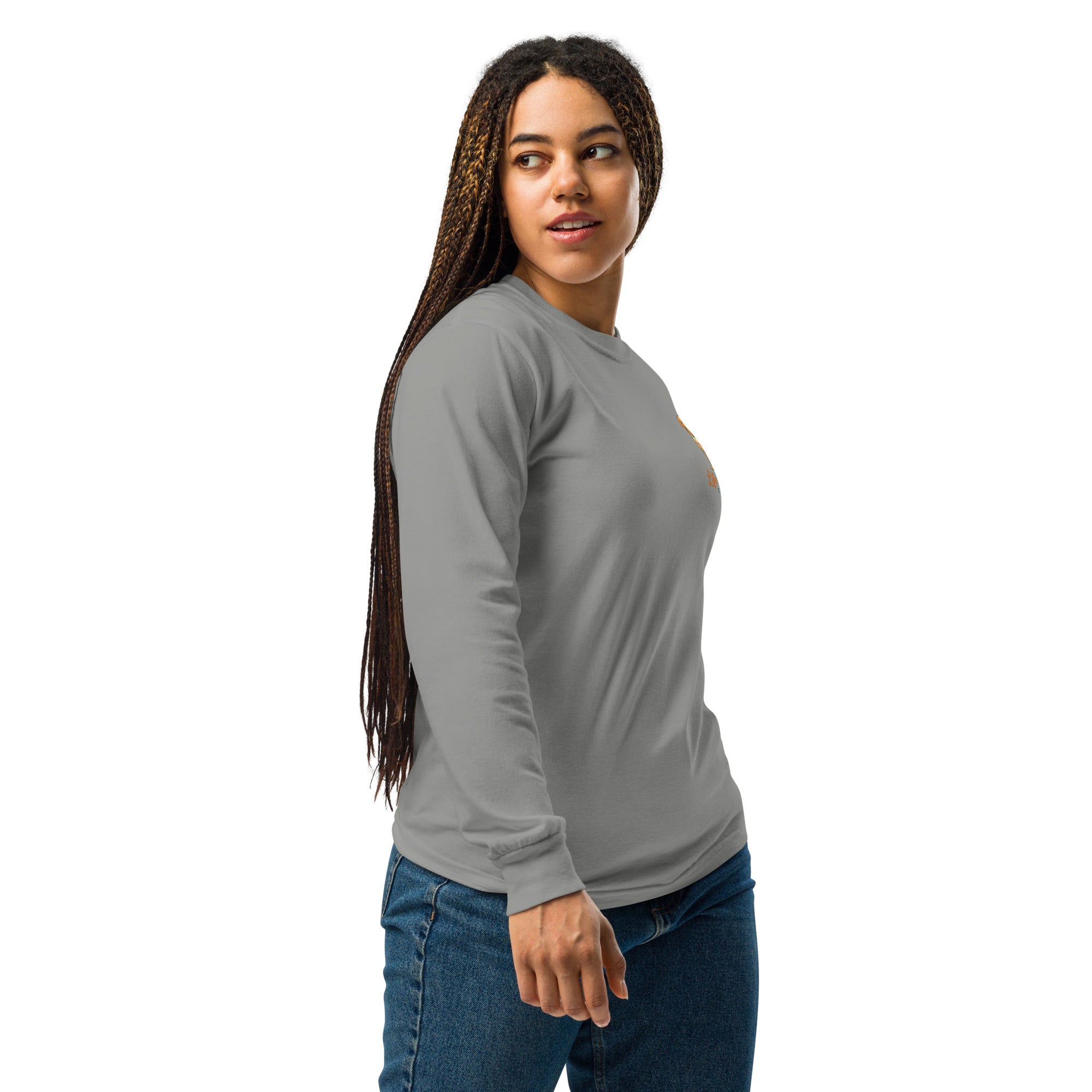Barefoot &amp; Golden long-sleeve shirt Comfort Colors