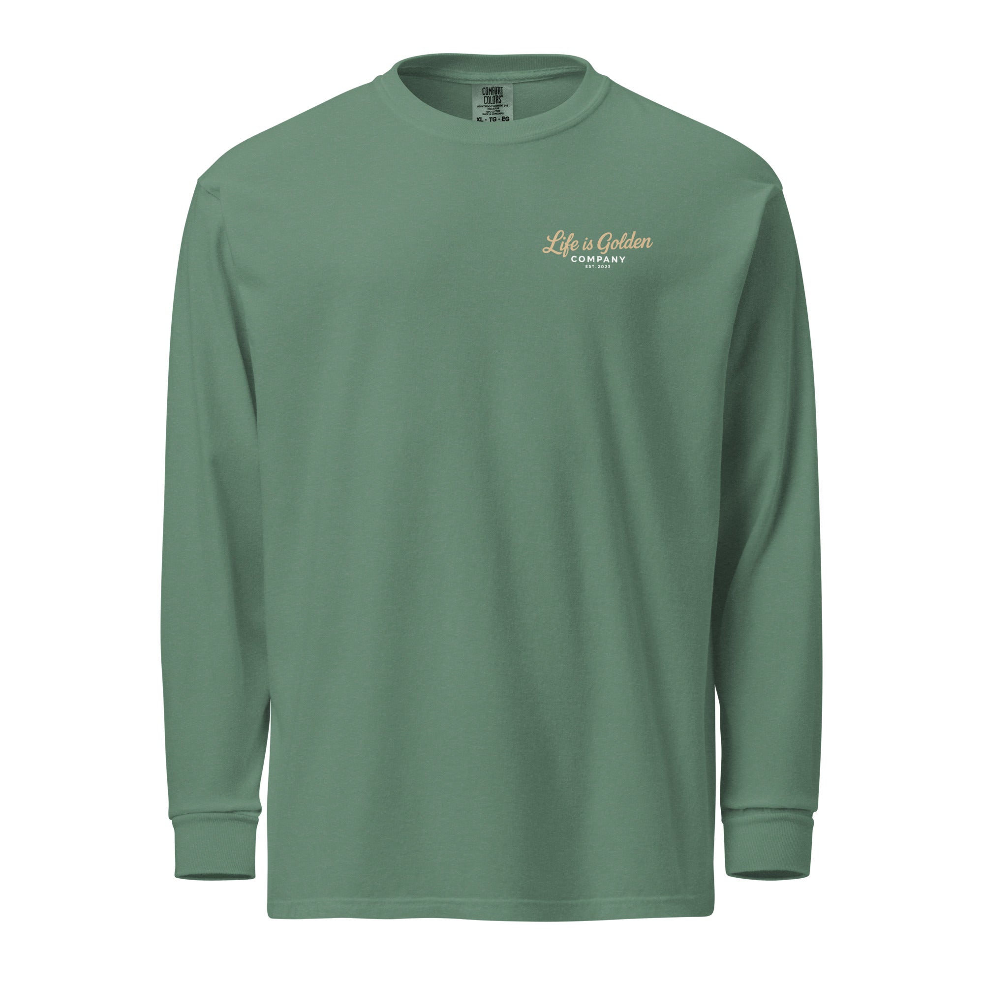 First Tracks - Golden Retriever Edition Garment-Dyed Heavyweight Long Sleeve