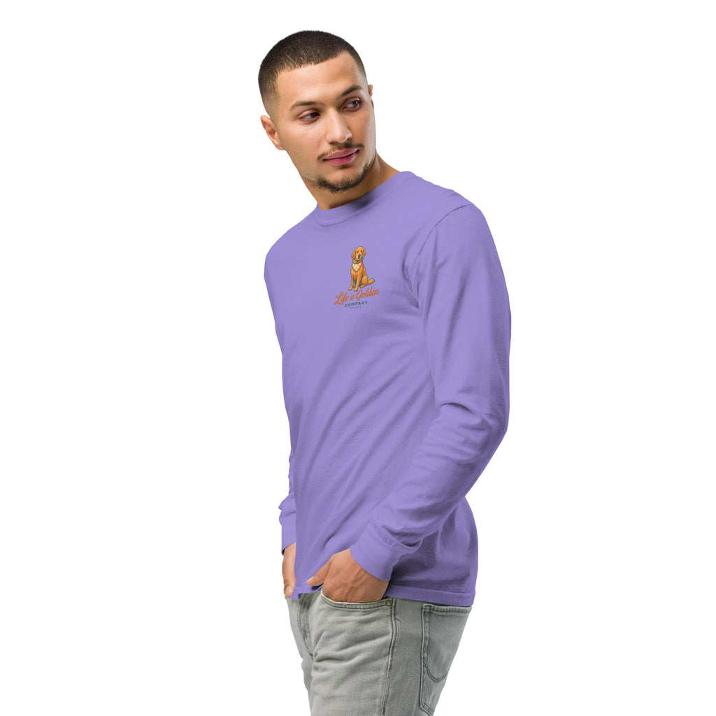 Barefoot &amp; Golden long-sleeve shirt Comfort Colors