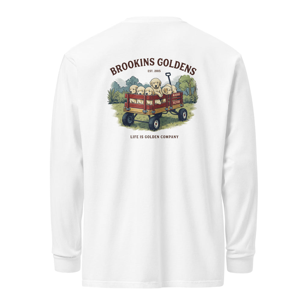 Brookins Wagon heavyweight long-sleeve shirt