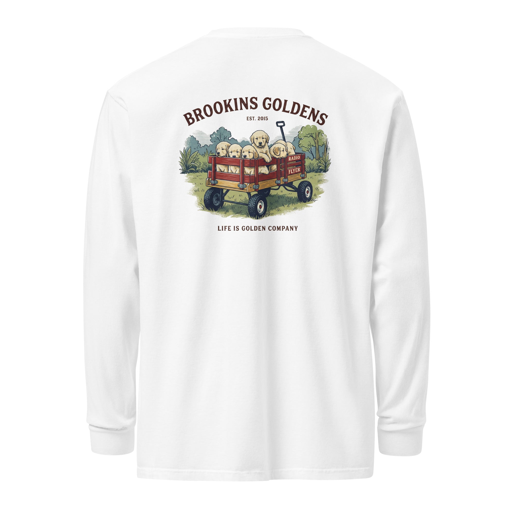 Brookins Wagon heavyweight long-sleeve shirt