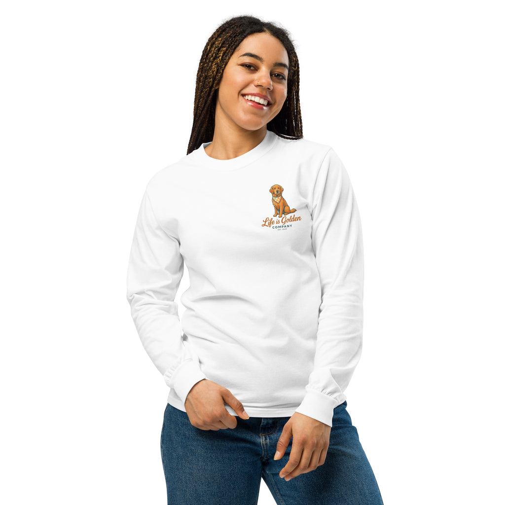 Barefoot &amp; Golden long-sleeve shirt Comfort Colors