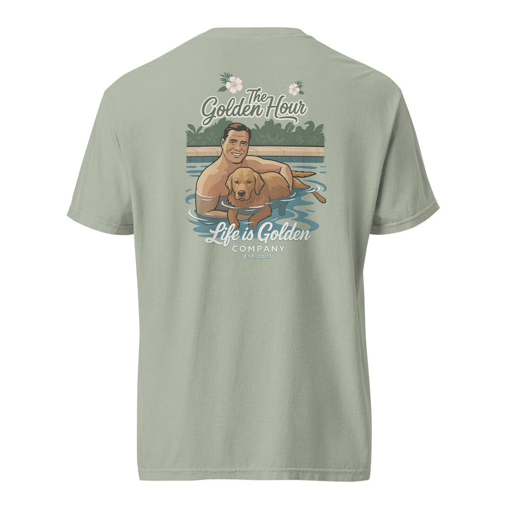 Poolside Pals Unisex garment-dyed heavyweight t-shirt