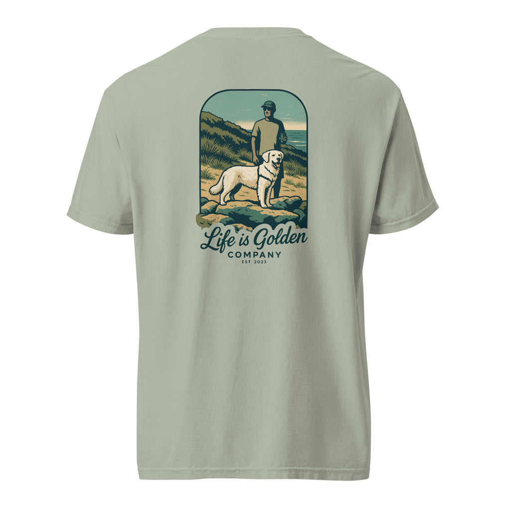 Blue Ridge Trail Unisex garment-dyed heavyweight t-shirt