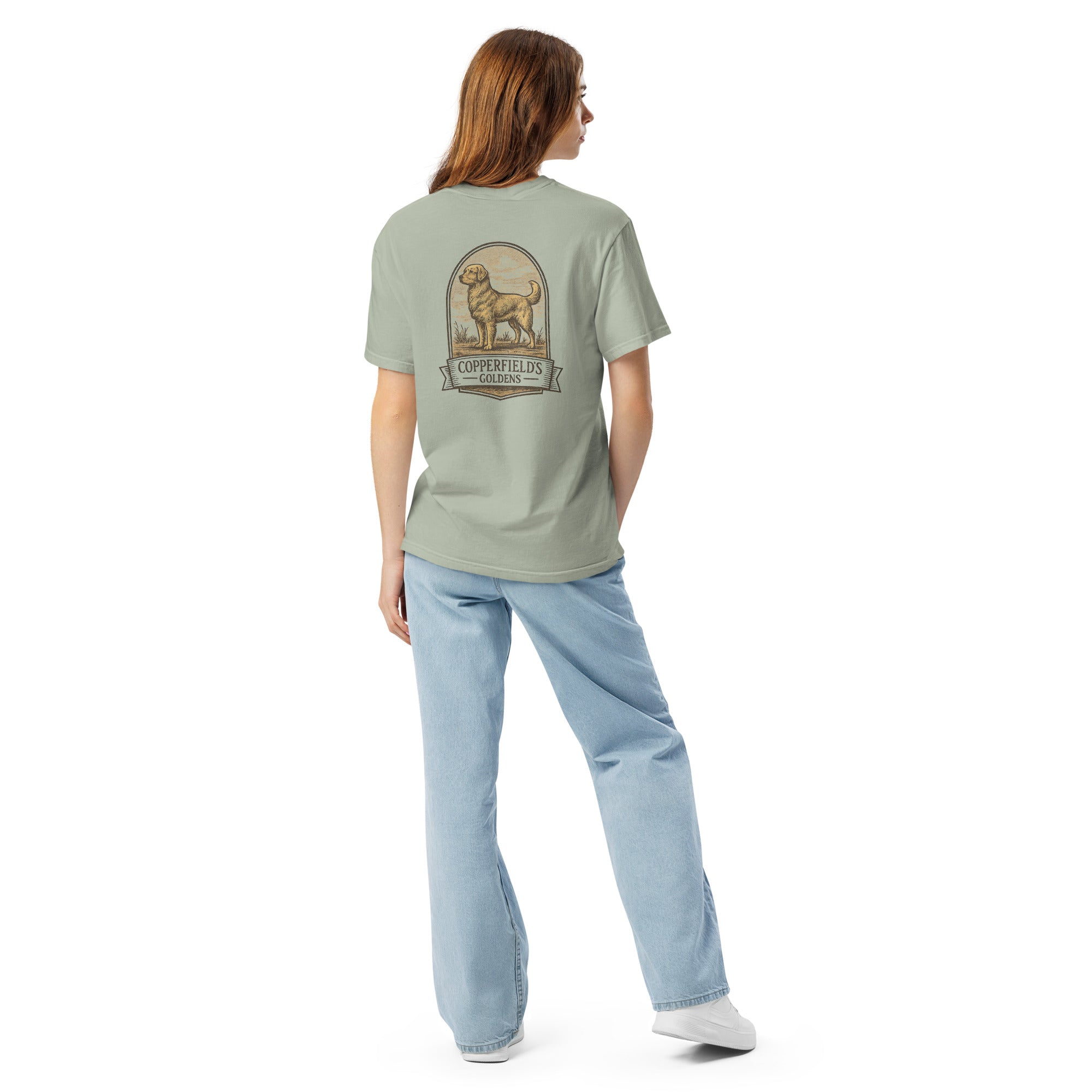 Copperfield's Goldens Unisex garment-dyed heavyweight t-shirt