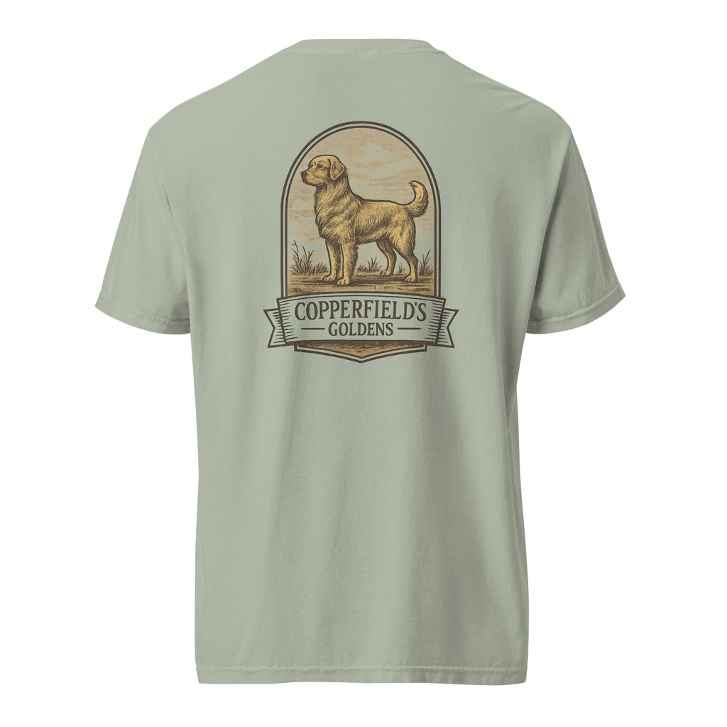 Copperfield's Goldens Unisex garment-dyed heavyweight t-shirt