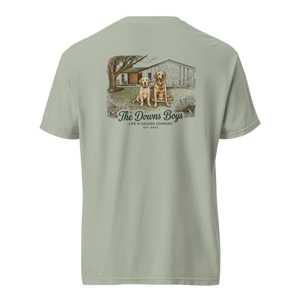 The Downs Boys Unisex garment-dyed heavyweight Tee