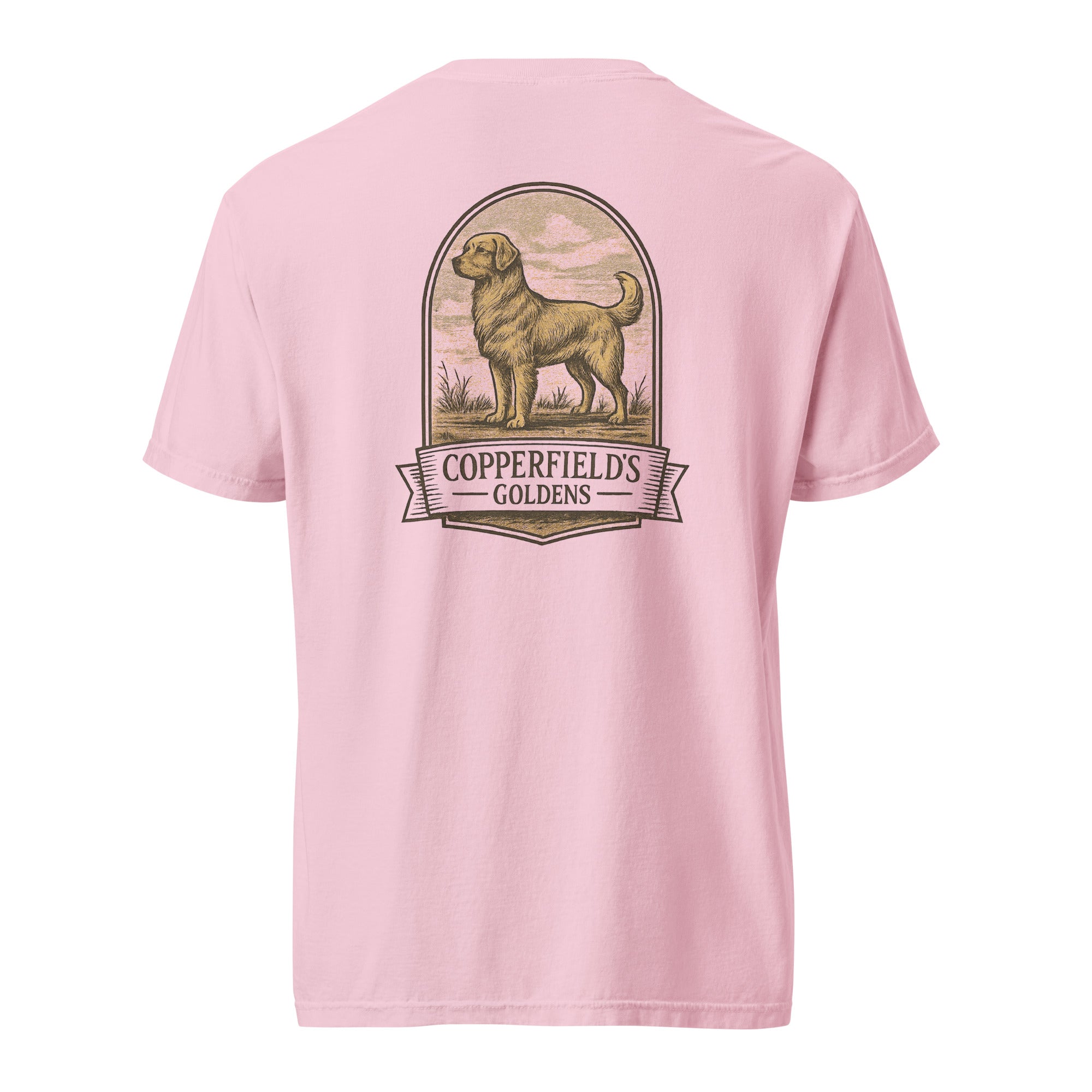 Copperfield's Goldens Unisex garment-dyed heavyweight t-shirt