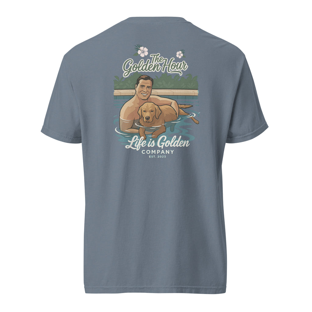 Poolside Pals Unisex garment-dyed heavyweight t-shirt