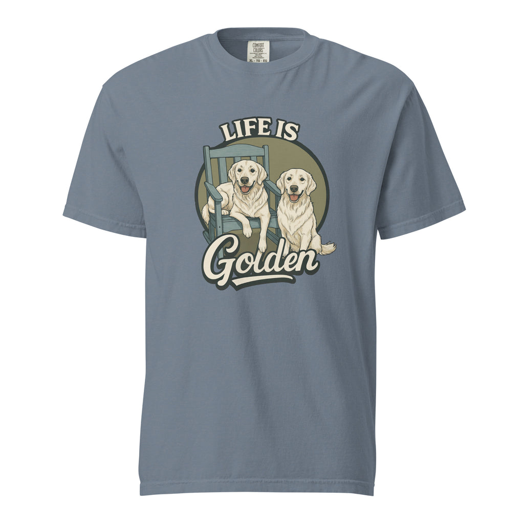 Porchside Pals Unisex garment-dyed heavyweight t-shirt