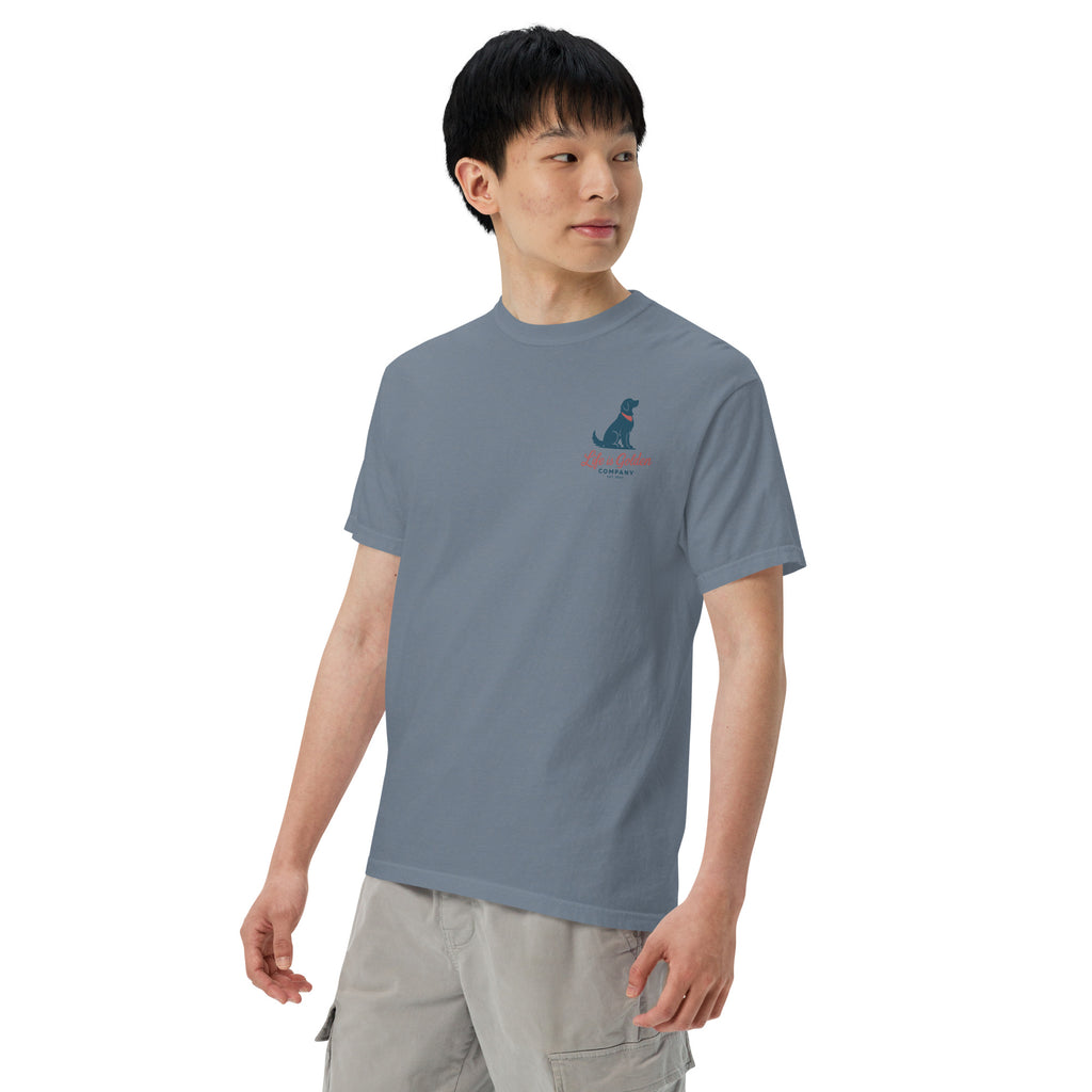 April Unisex garment-dyed heavyweight t-shirt