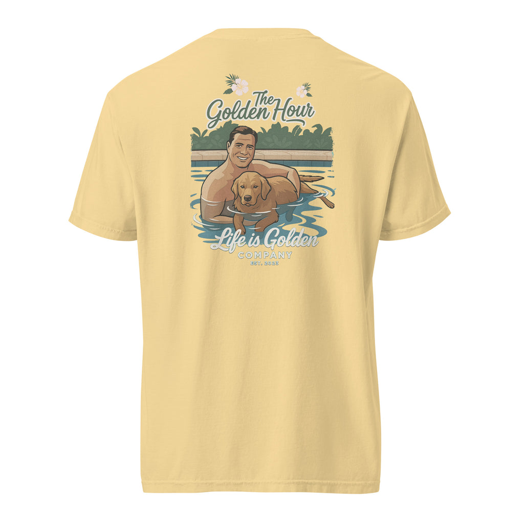 Poolside Pals Unisex garment-dyed heavyweight t-shirt
