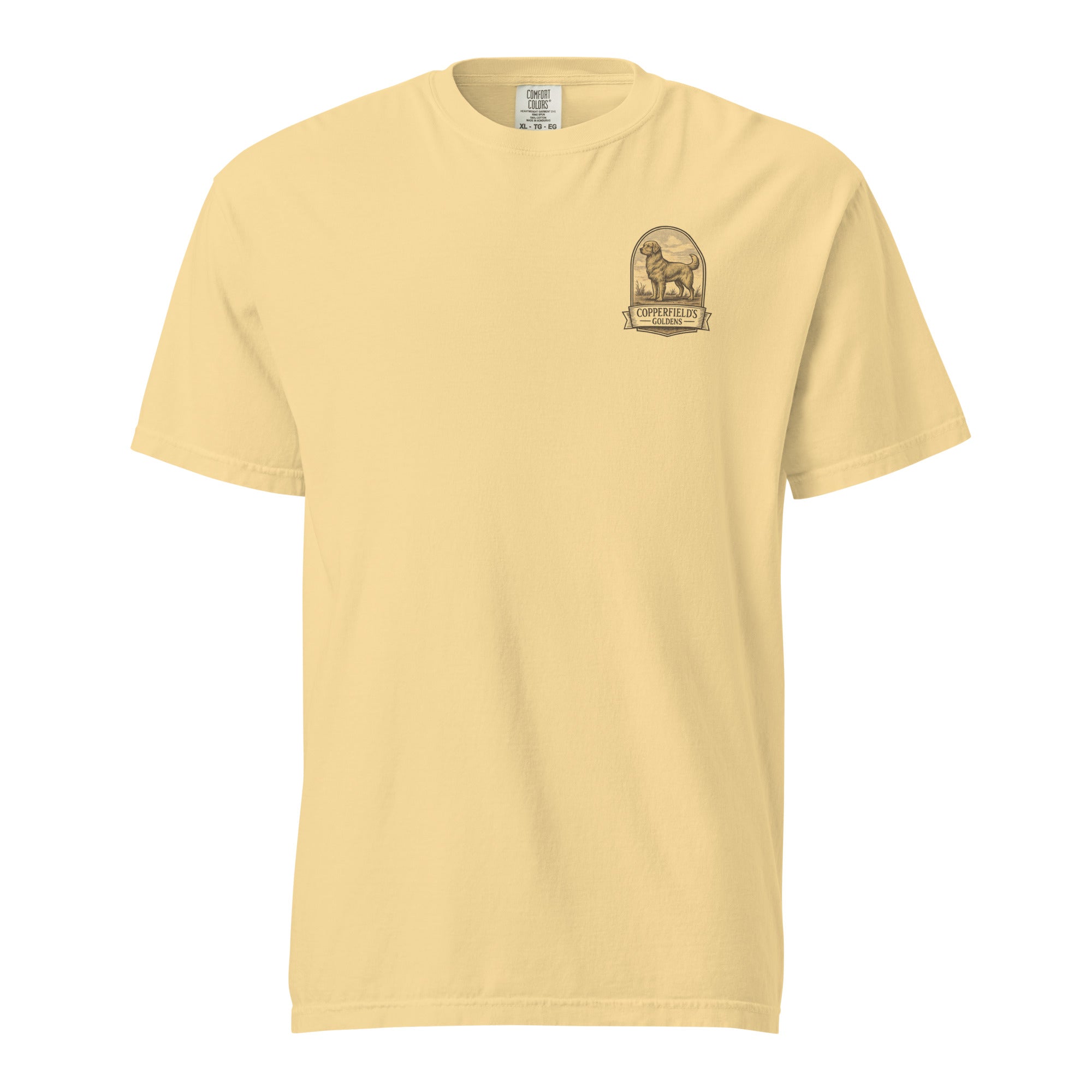 Copperfield's Goldens Unisex garment-dyed heavyweight t-shirt