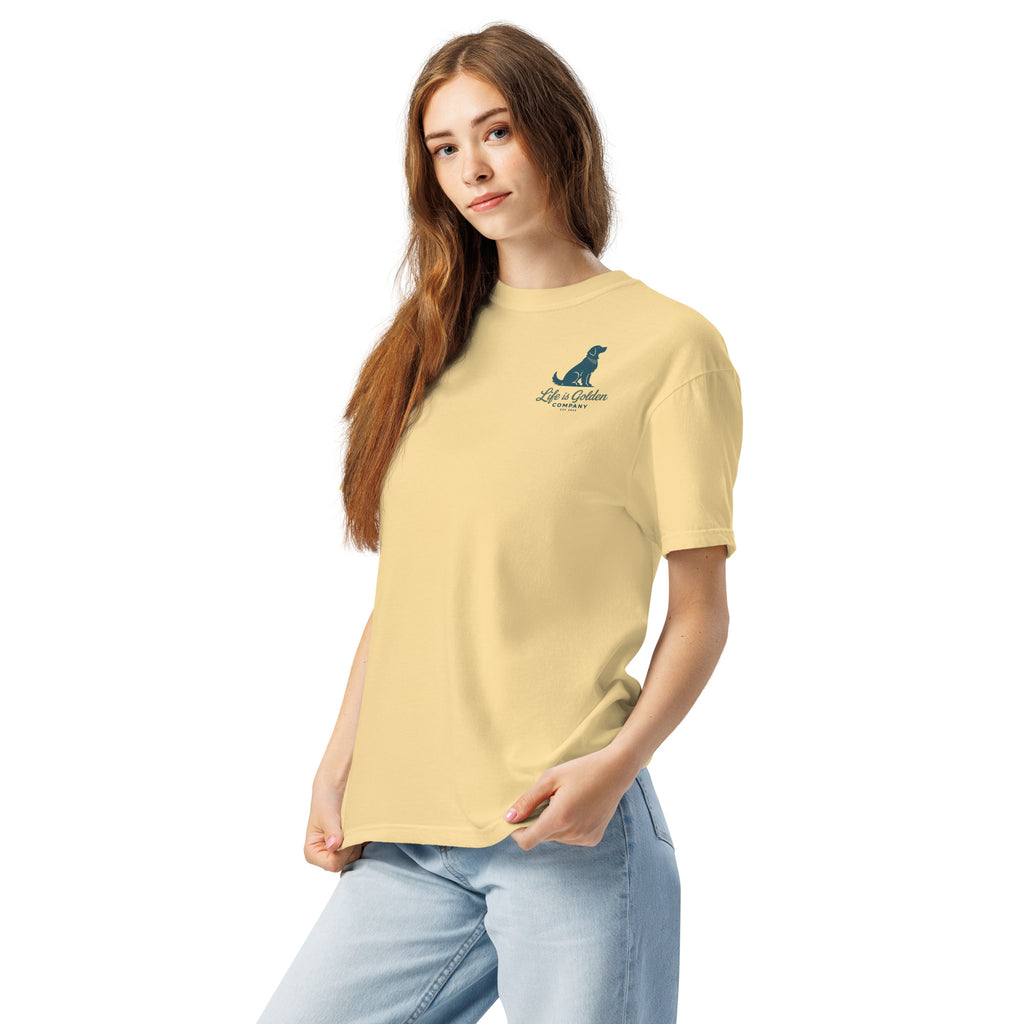 Poolside Pals Unisex garment-dyed heavyweight t-shirt