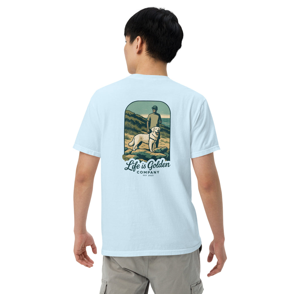 Blue Ridge Trail Unisex garment-dyed heavyweight t-shirt