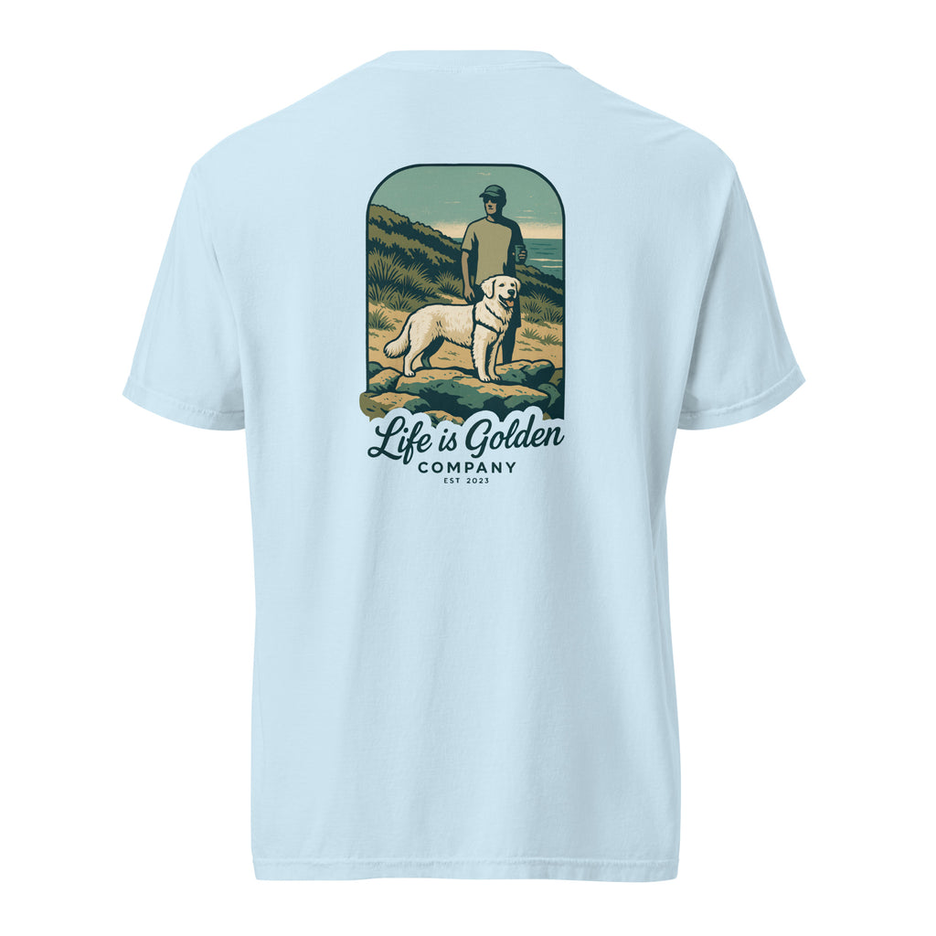Blue Ridge Trail Unisex garment-dyed heavyweight t-shirt