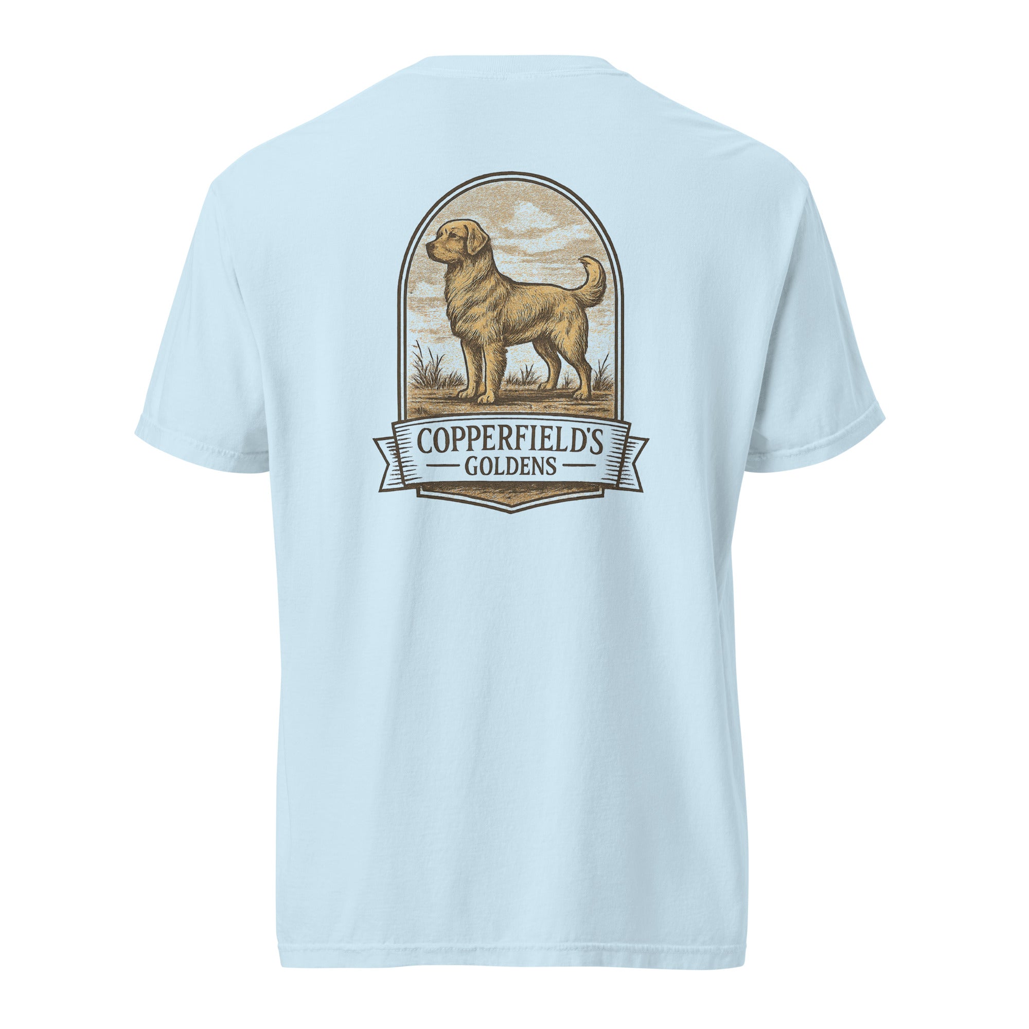 Copperfield's Goldens Unisex garment-dyed heavyweight t-shirt