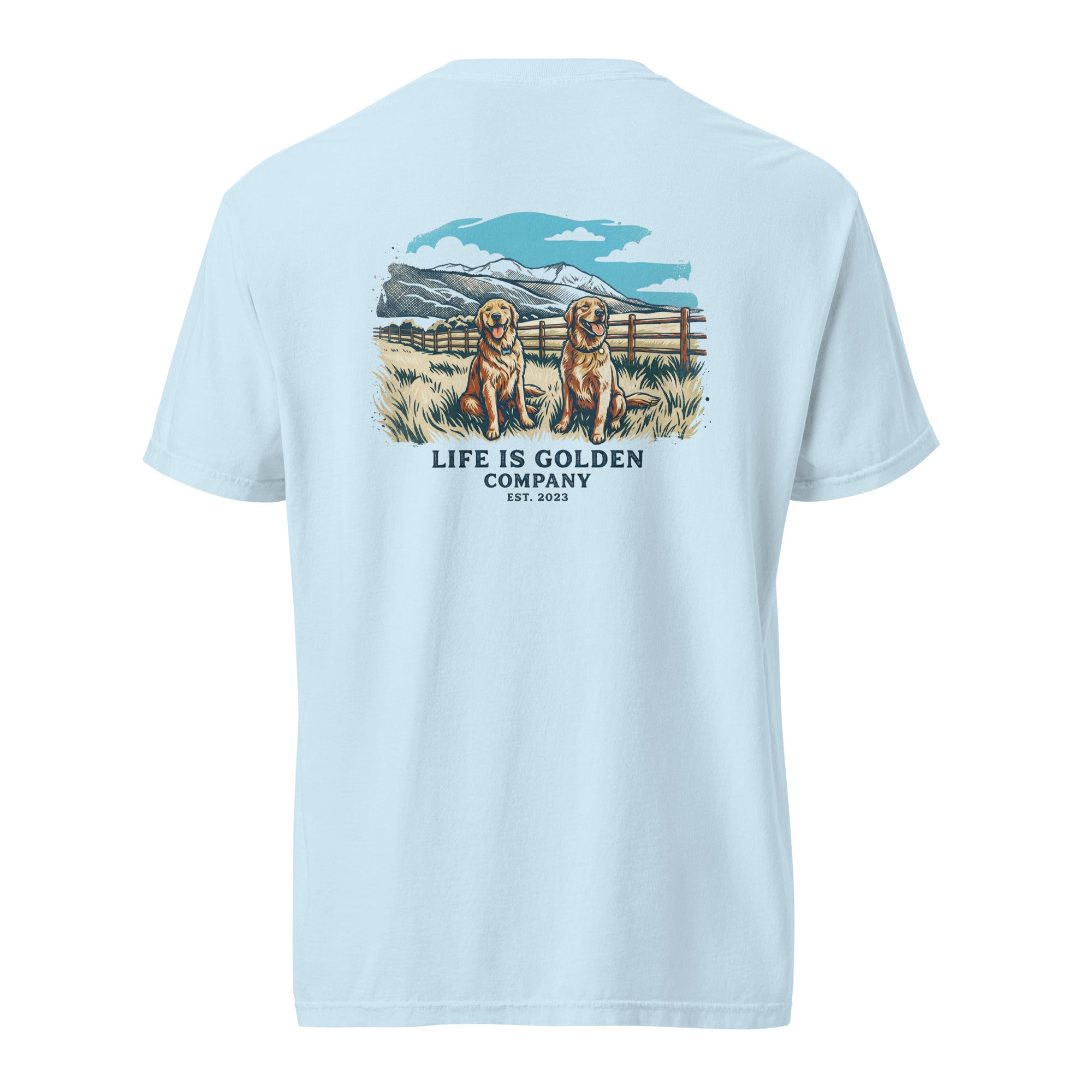 Babies at Sopris Unisex garment-dyed heavyweight tee
