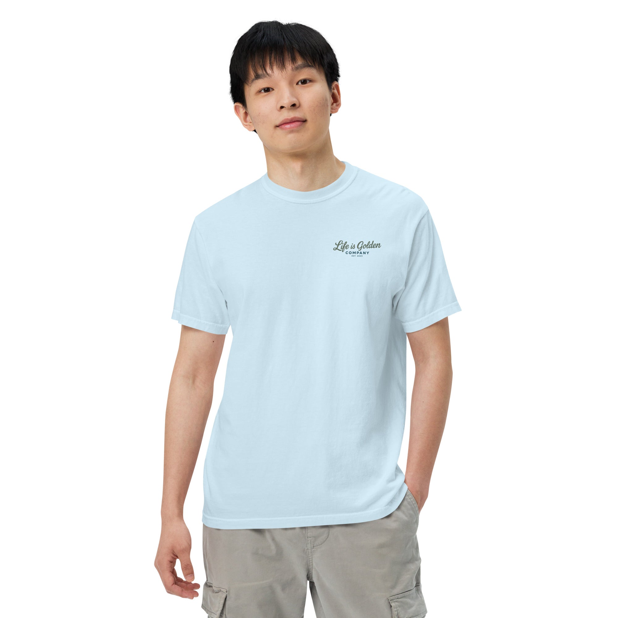 Blue Ridge Trail Unisex garment-dyed heavyweight t-shirt