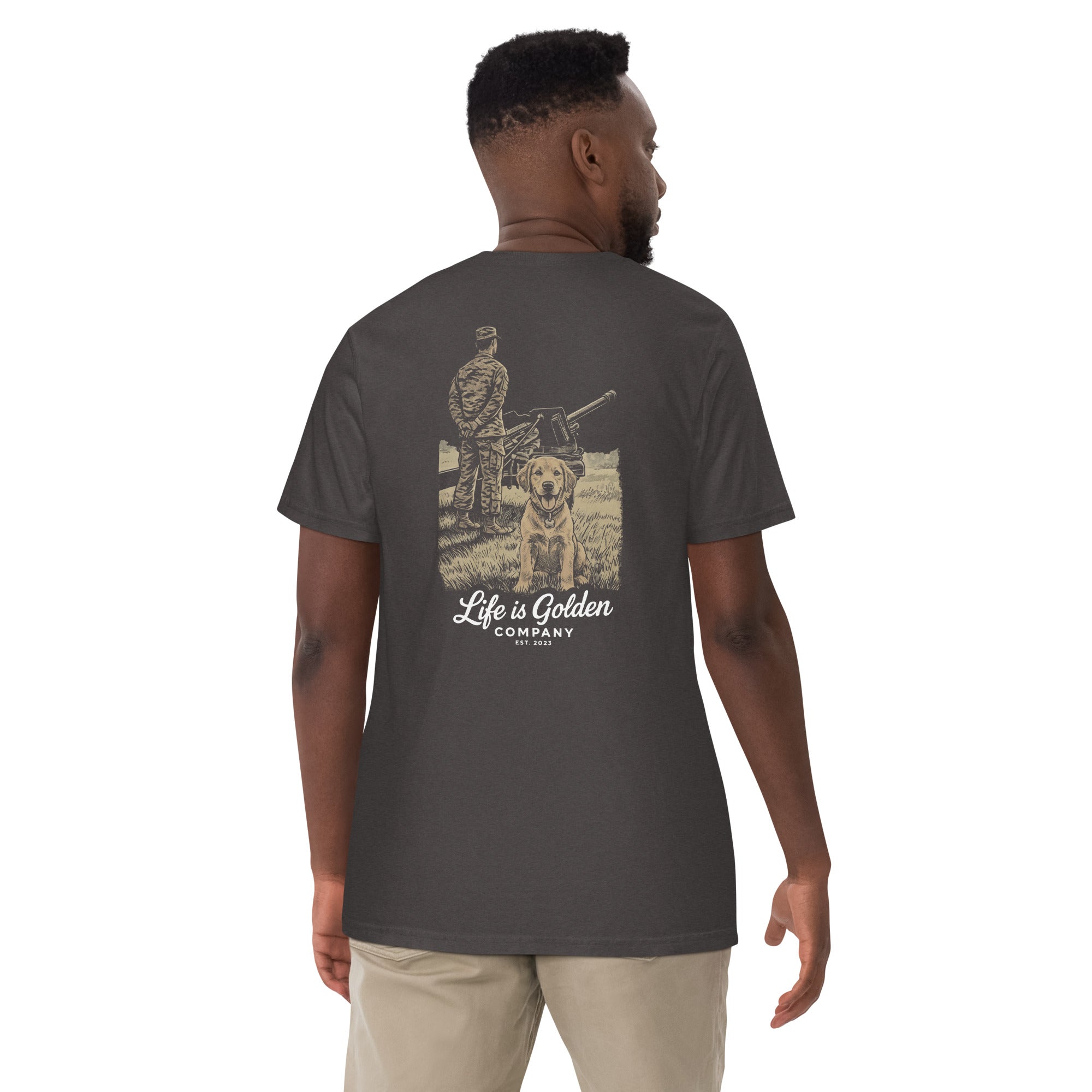 Alena Wood Unisex garment-dyed heavyweight t-shirt