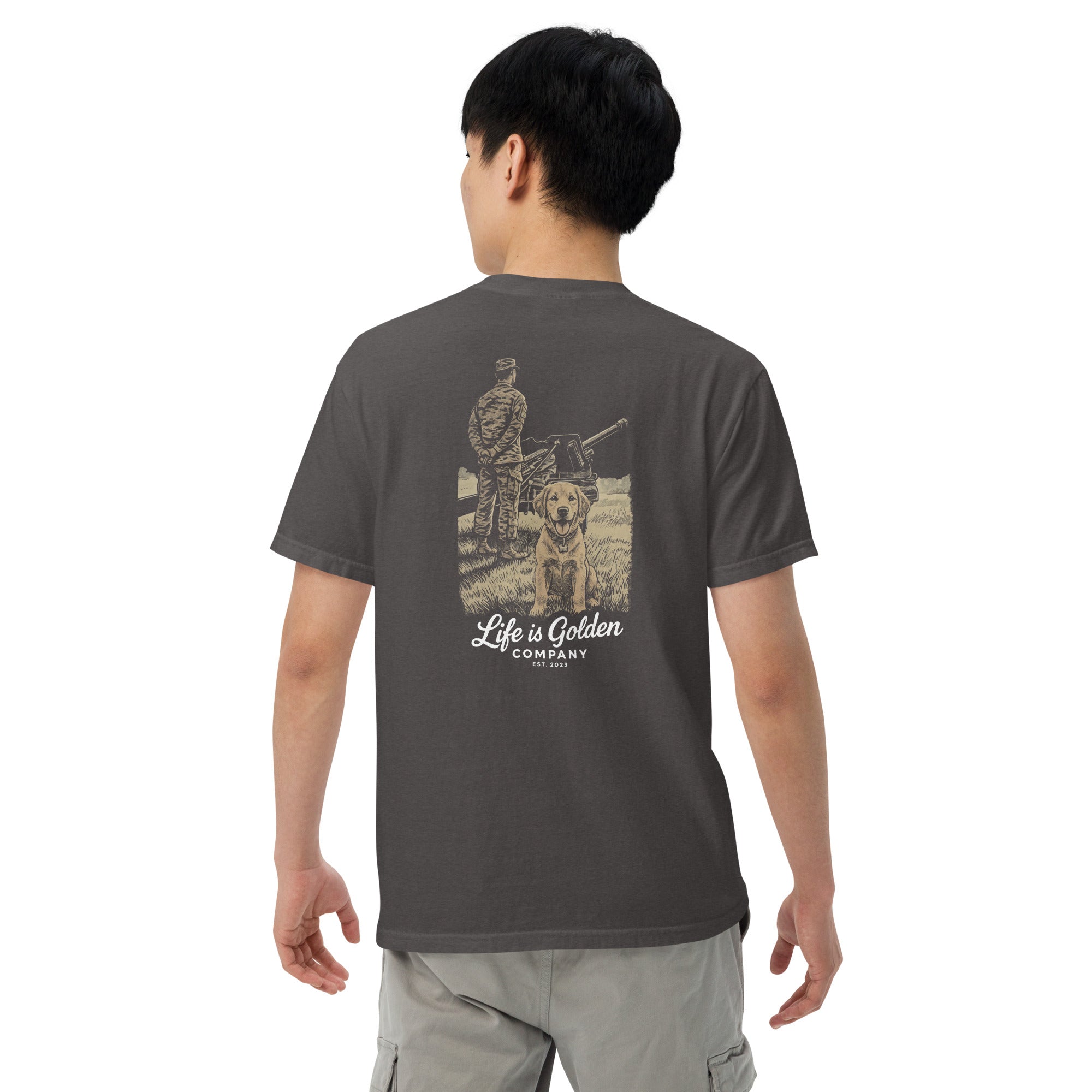 Alena Wood Unisex garment-dyed heavyweight t-shirt