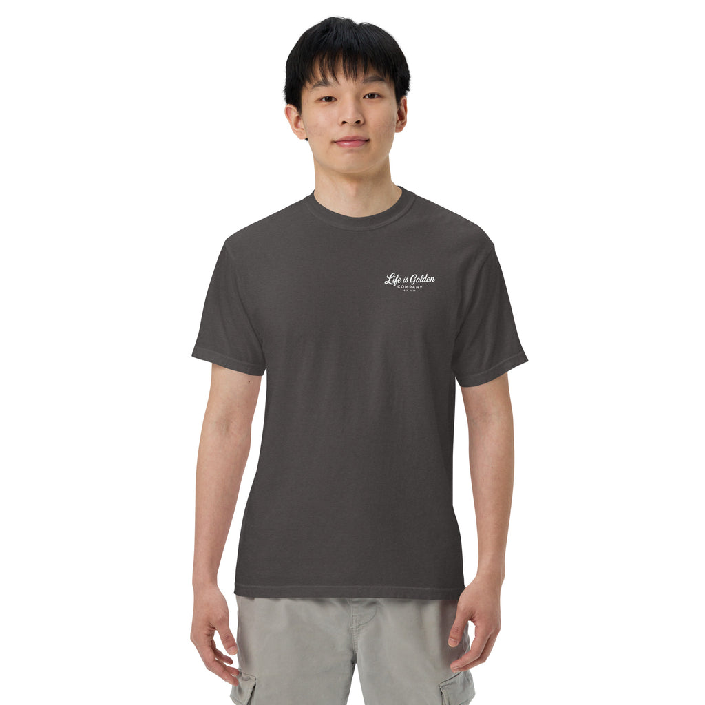 Alena Wood Unisex garment-dyed heavyweight t-shirt