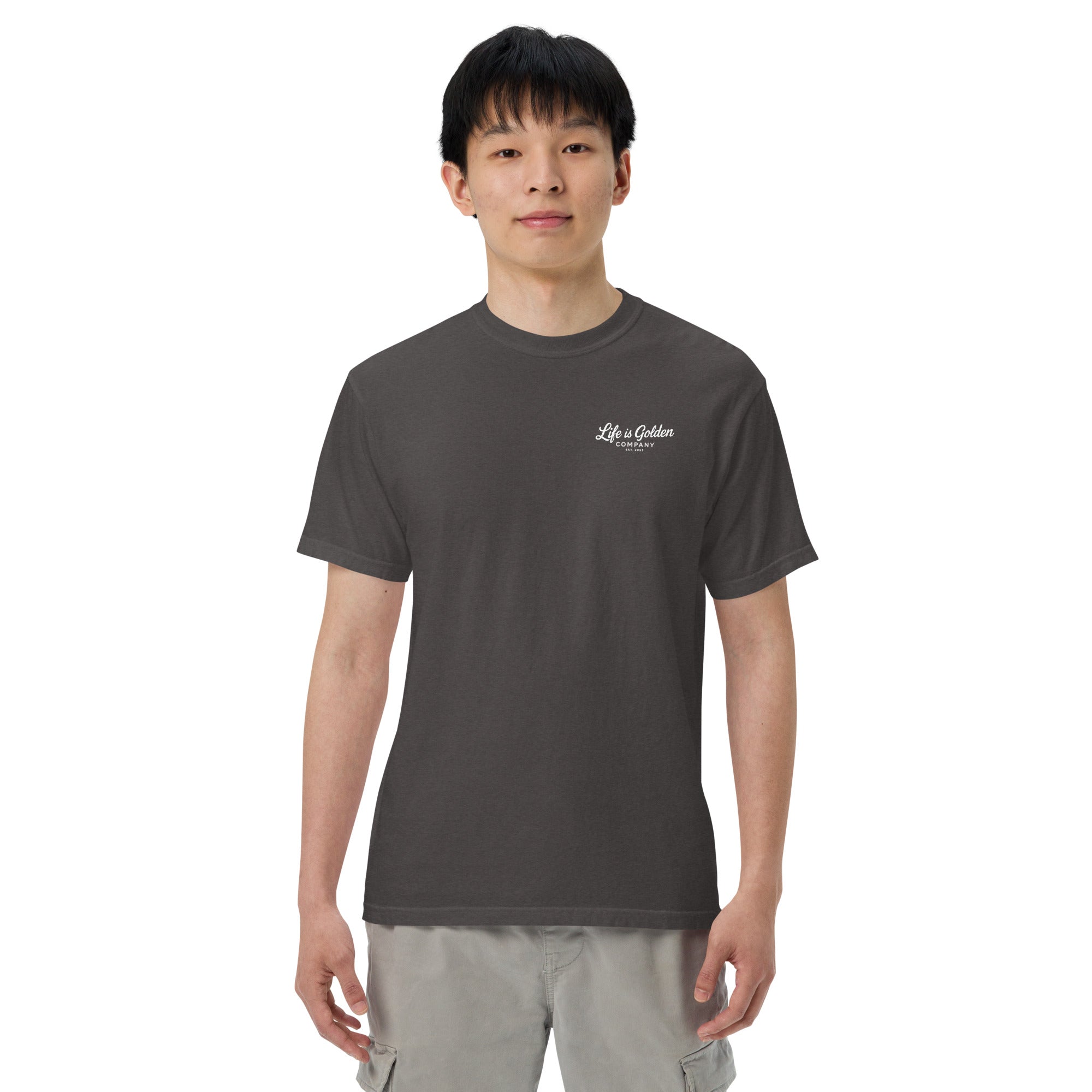 Alena Wood Unisex garment-dyed heavyweight t-shirt
