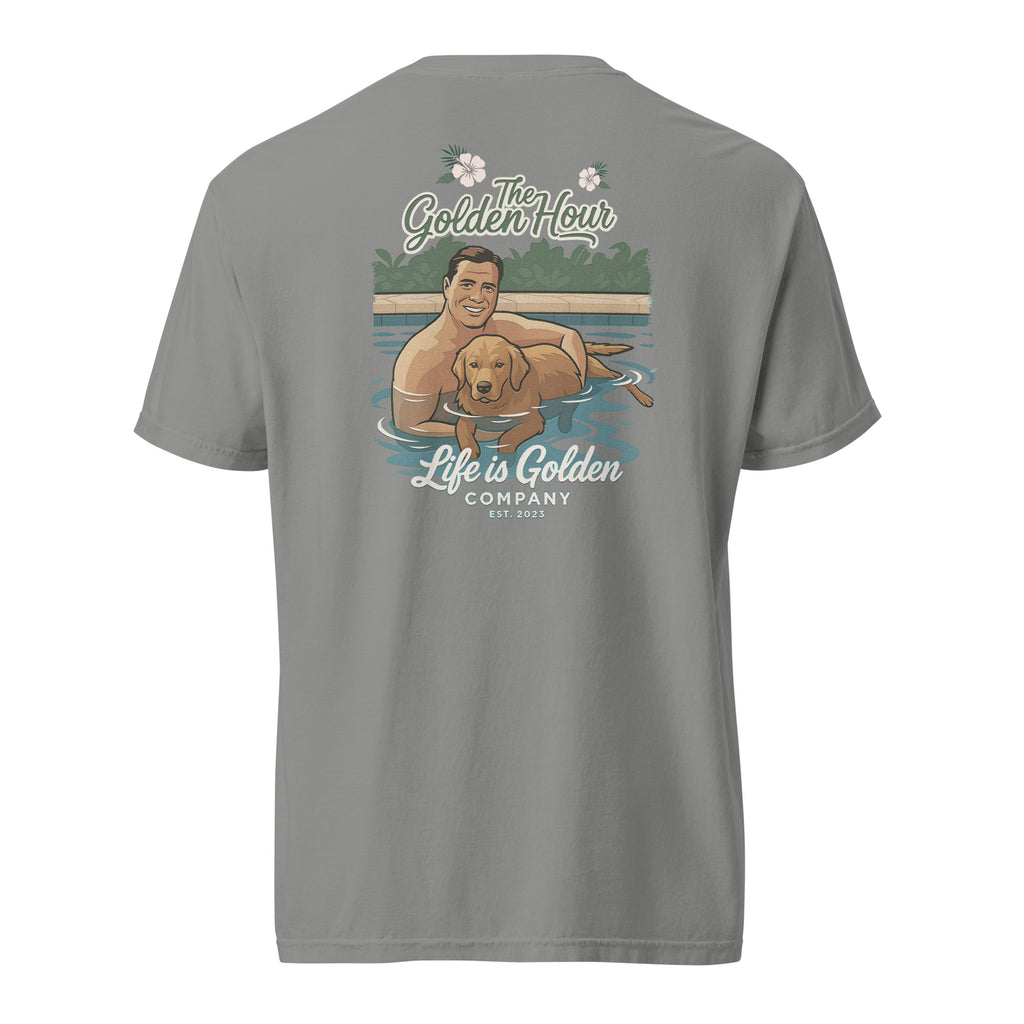 Poolside Pals Unisex garment-dyed heavyweight t-shirt