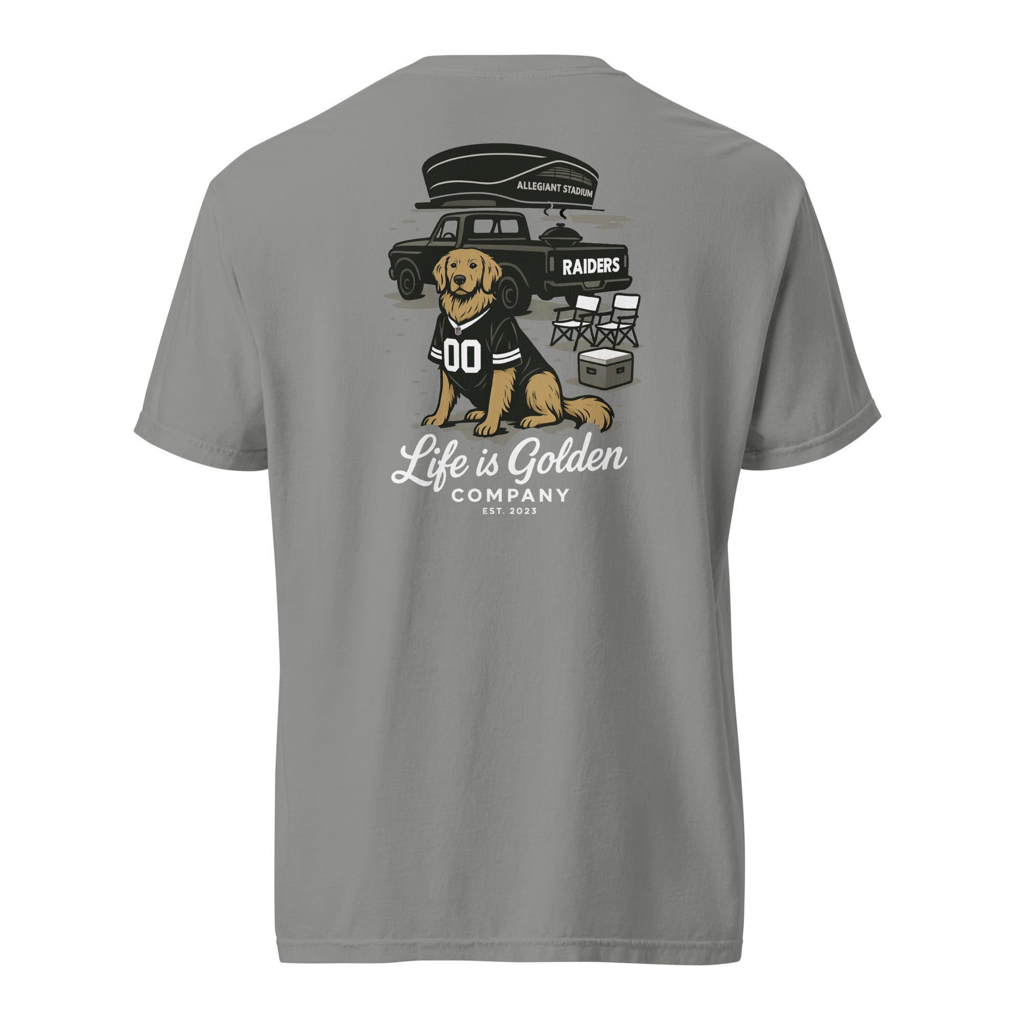 Golden Raiders Unisex garment-dyed heavyweight t-shirt