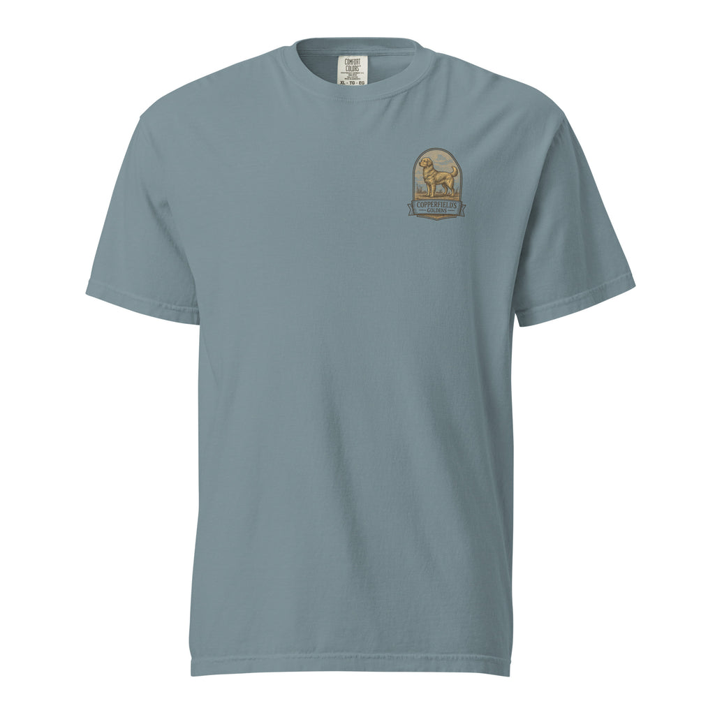 Copperfield's Goldens Unisex garment-dyed heavyweight t-shirt