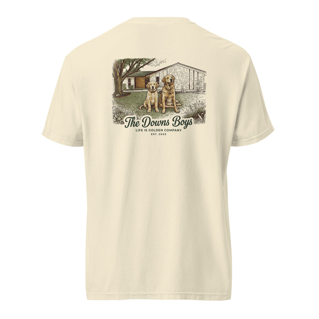 The Downs Boys Unisex garment-dyed heavyweight Tee