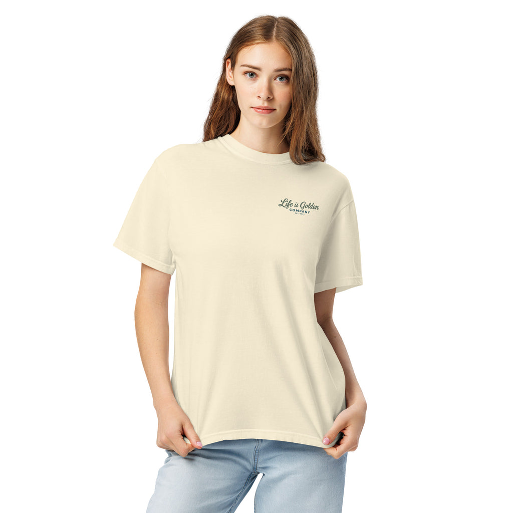 Blue Ridge Trail Unisex garment-dyed heavyweight t-shirt