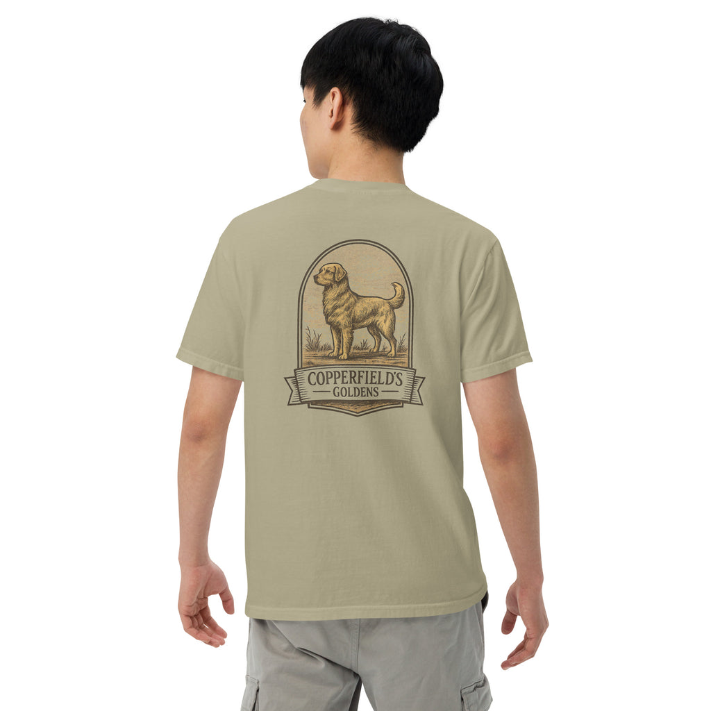 Copperfield's Goldens Unisex garment-dyed heavyweight t-shirt