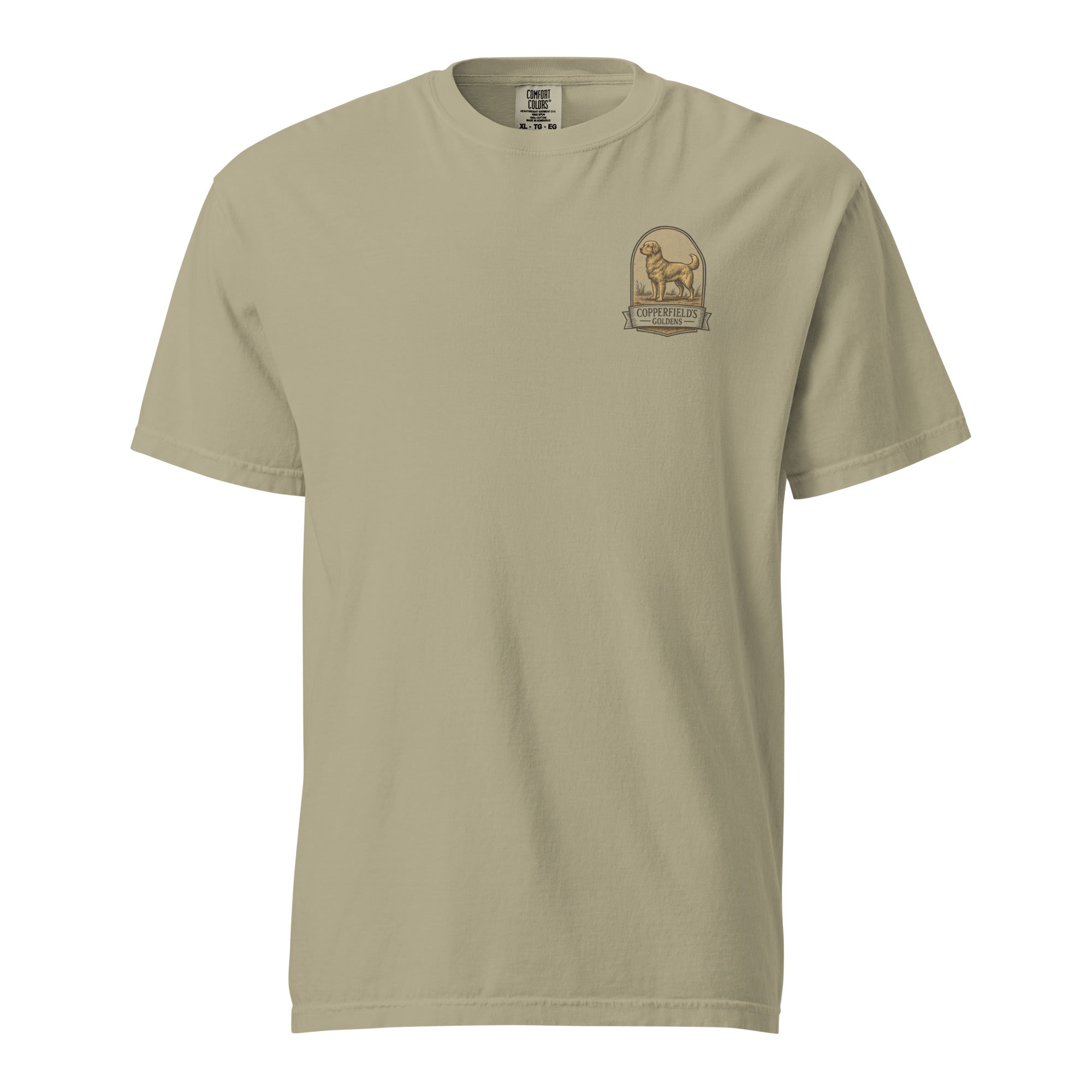 Copperfield's Goldens Unisex garment-dyed heavyweight t-shirt