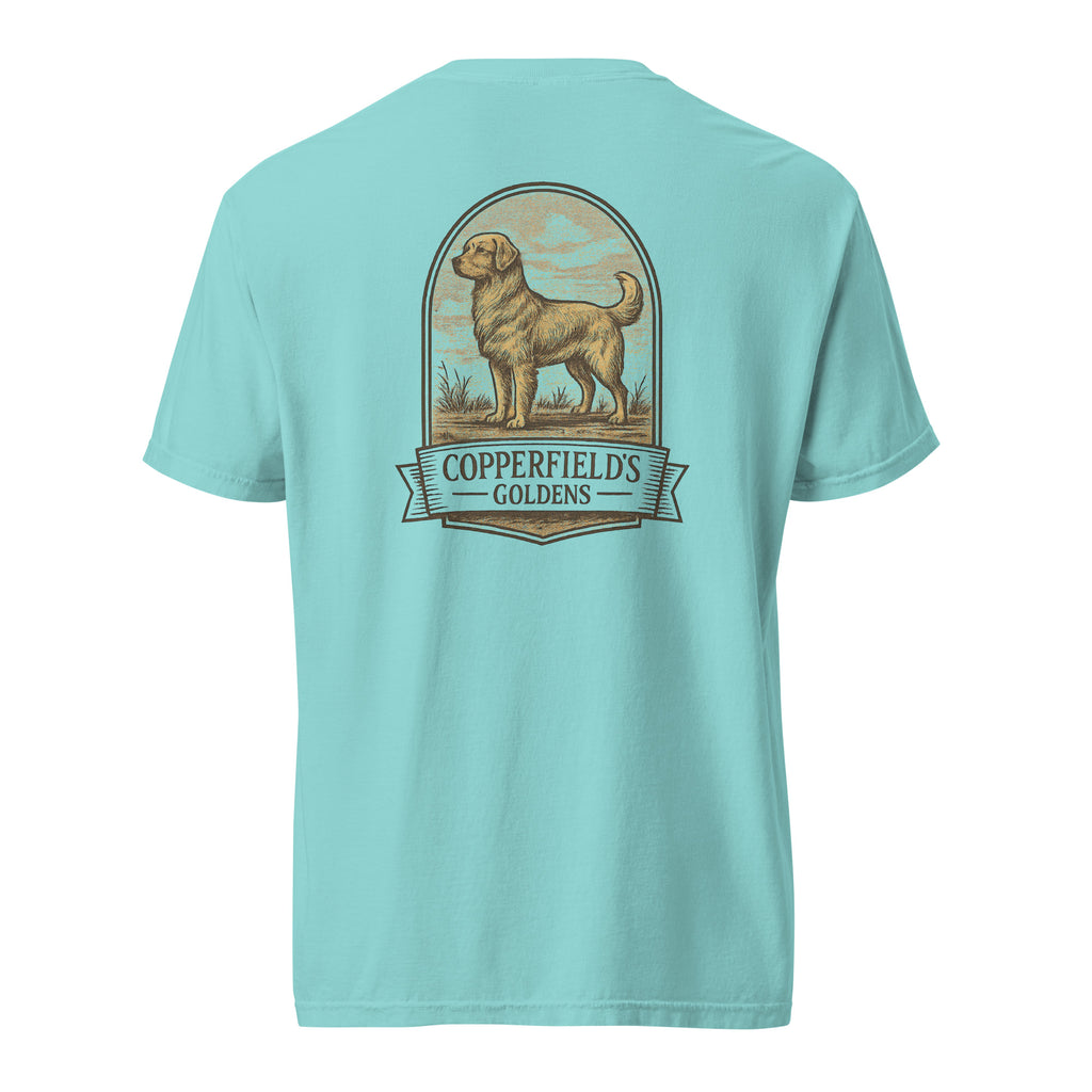 Copperfield's Goldens Unisex garment-dyed heavyweight t-shirt