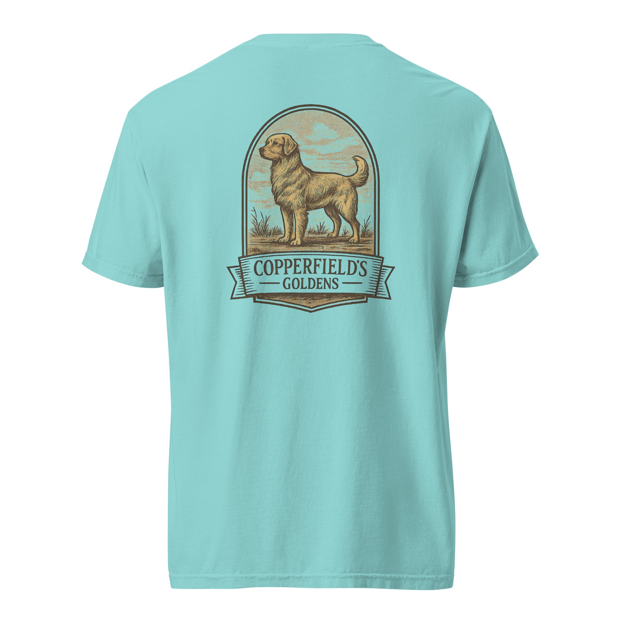 Copperfield's Goldens Unisex garment-dyed heavyweight t-shirt