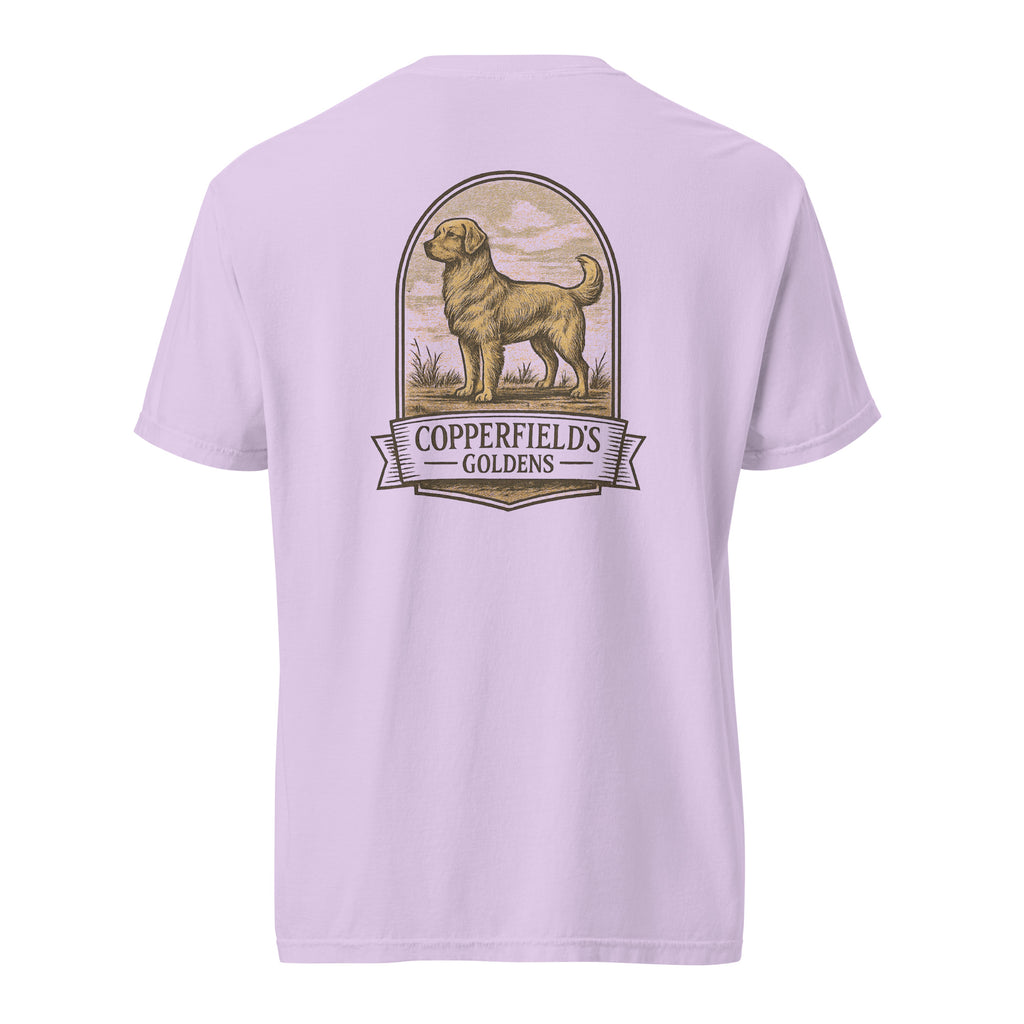 Copperfield's Goldens Unisex garment-dyed heavyweight t-shirt