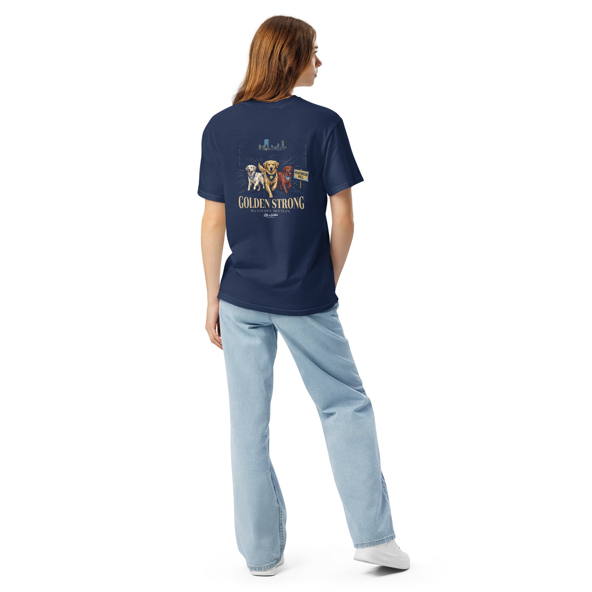 Heartbreak Hill Heavyweight Unisex Tee
