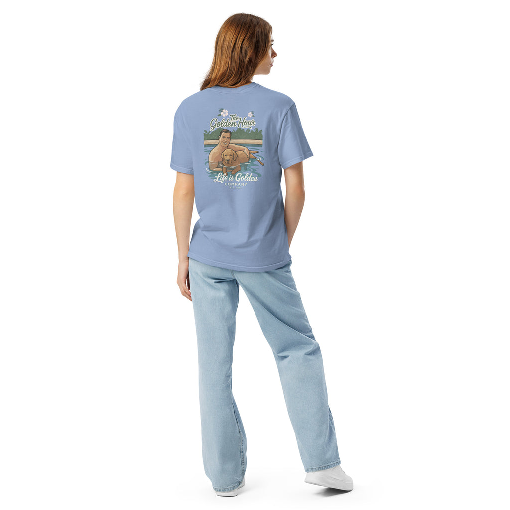 Poolside Pals Unisex garment-dyed heavyweight t-shirt