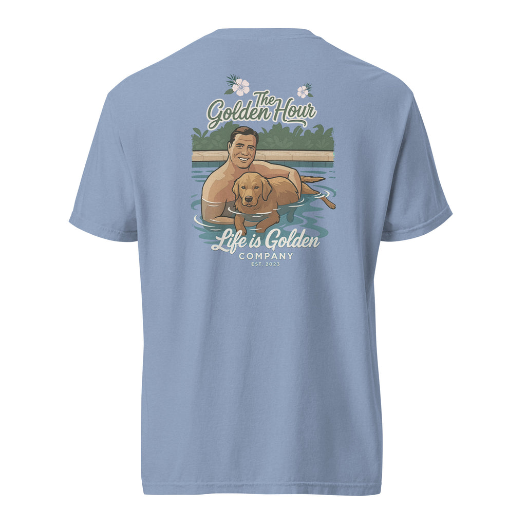 Poolside Pals Unisex garment-dyed heavyweight t-shirt