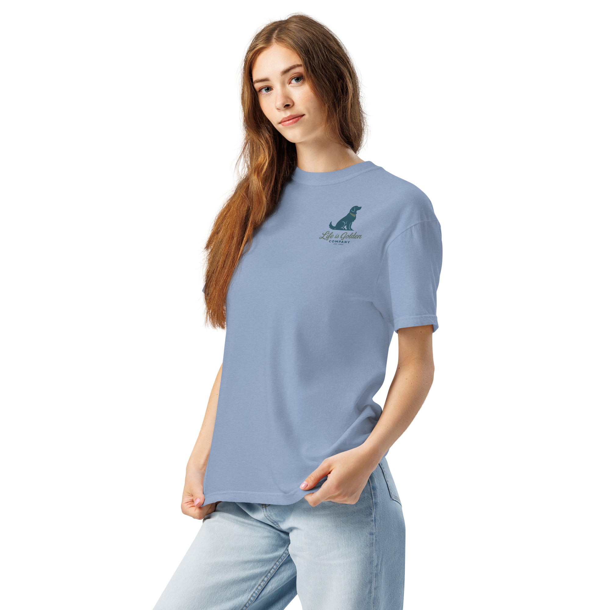 Poolside Pals Unisex garment-dyed heavyweight t-shirt