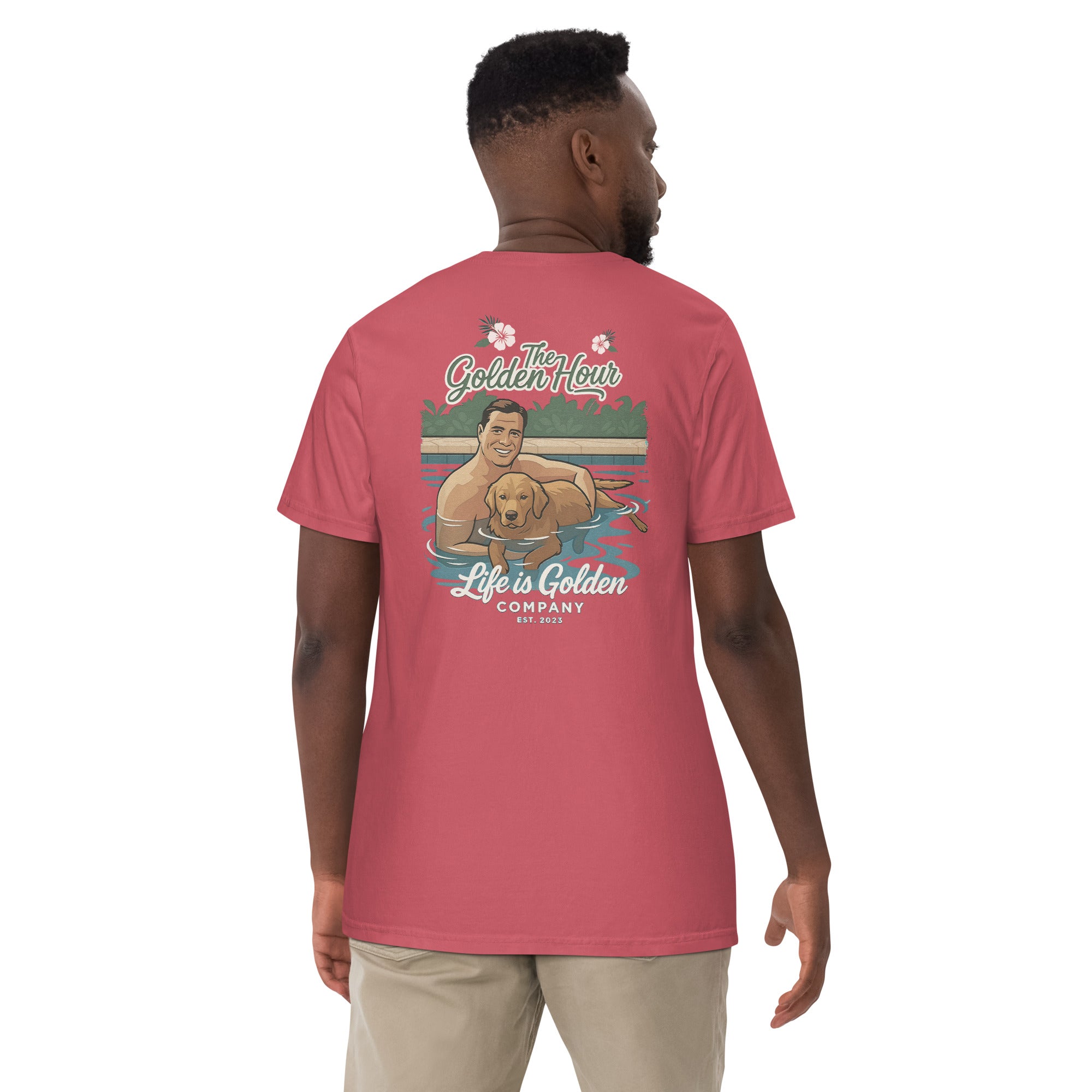 Poolside Pals Unisex garment-dyed heavyweight t-shirt