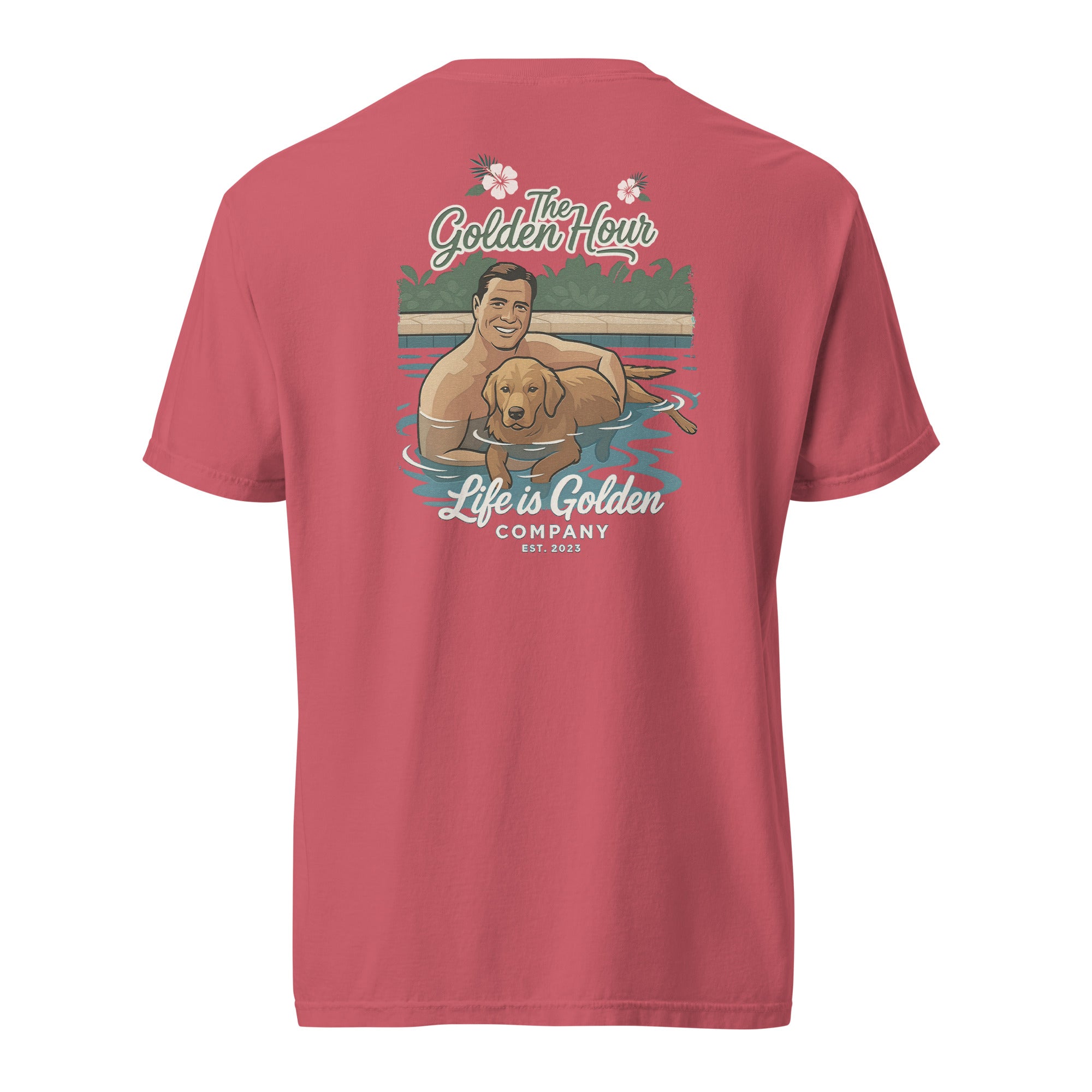 Poolside Pals Unisex garment-dyed heavyweight t-shirt