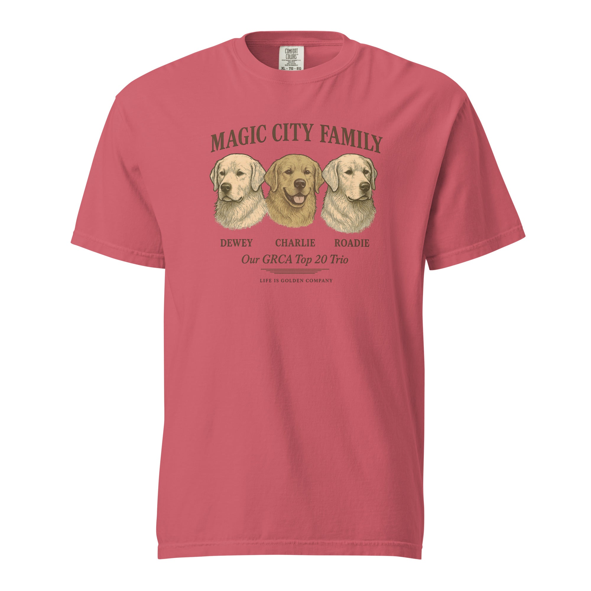 Magic City Unisex garment-dyed heavyweight t-shirt
